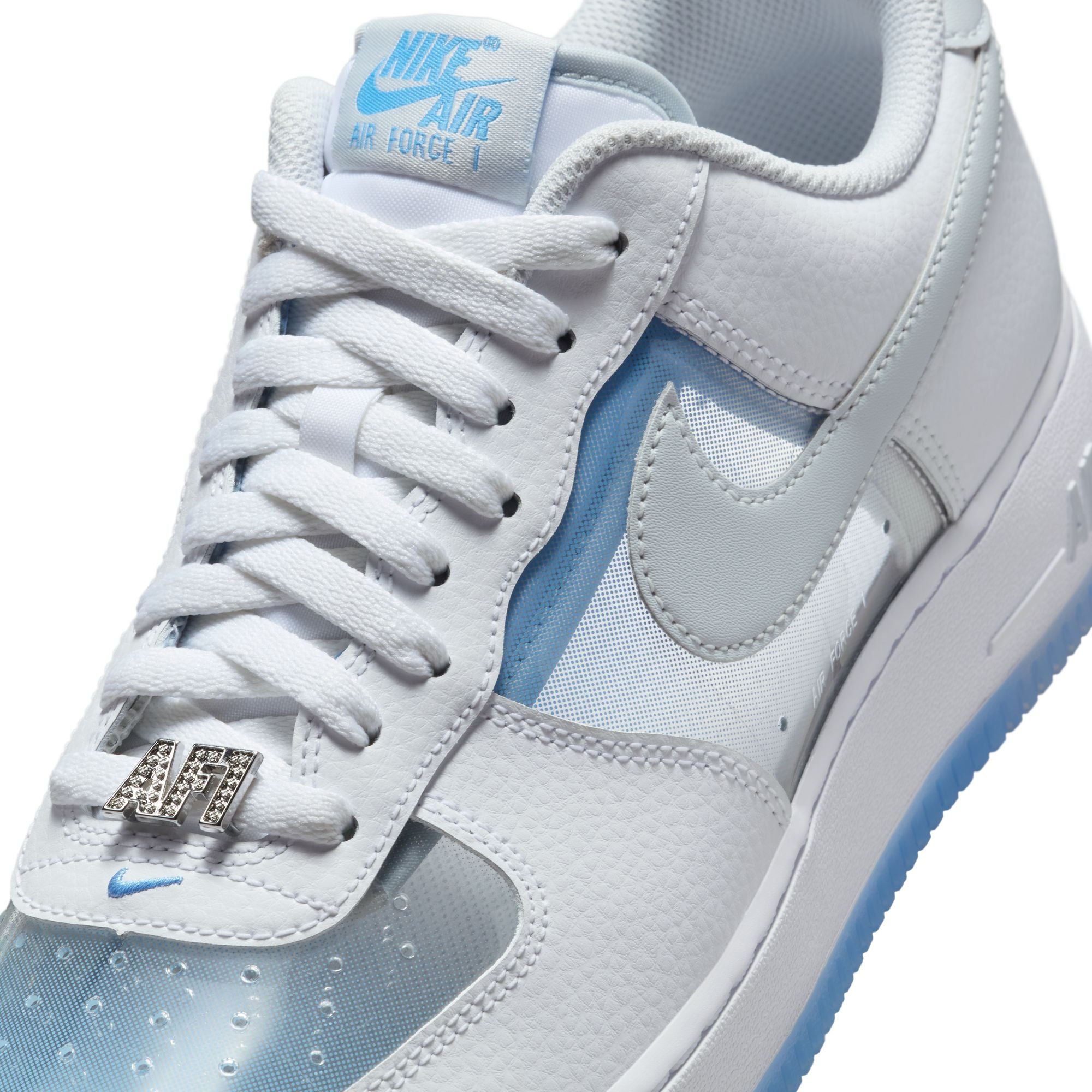 MENS NIKE AIR FORCE 1 RETRO QS (INVISIBLE)