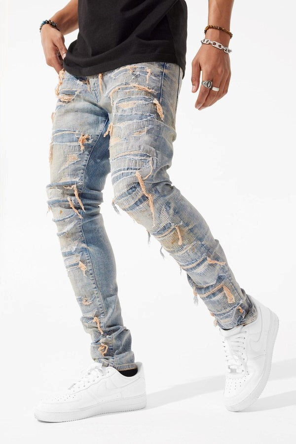 MENS JORDAN CRAIG GLADIATOR DENIM (ANTIQUE)