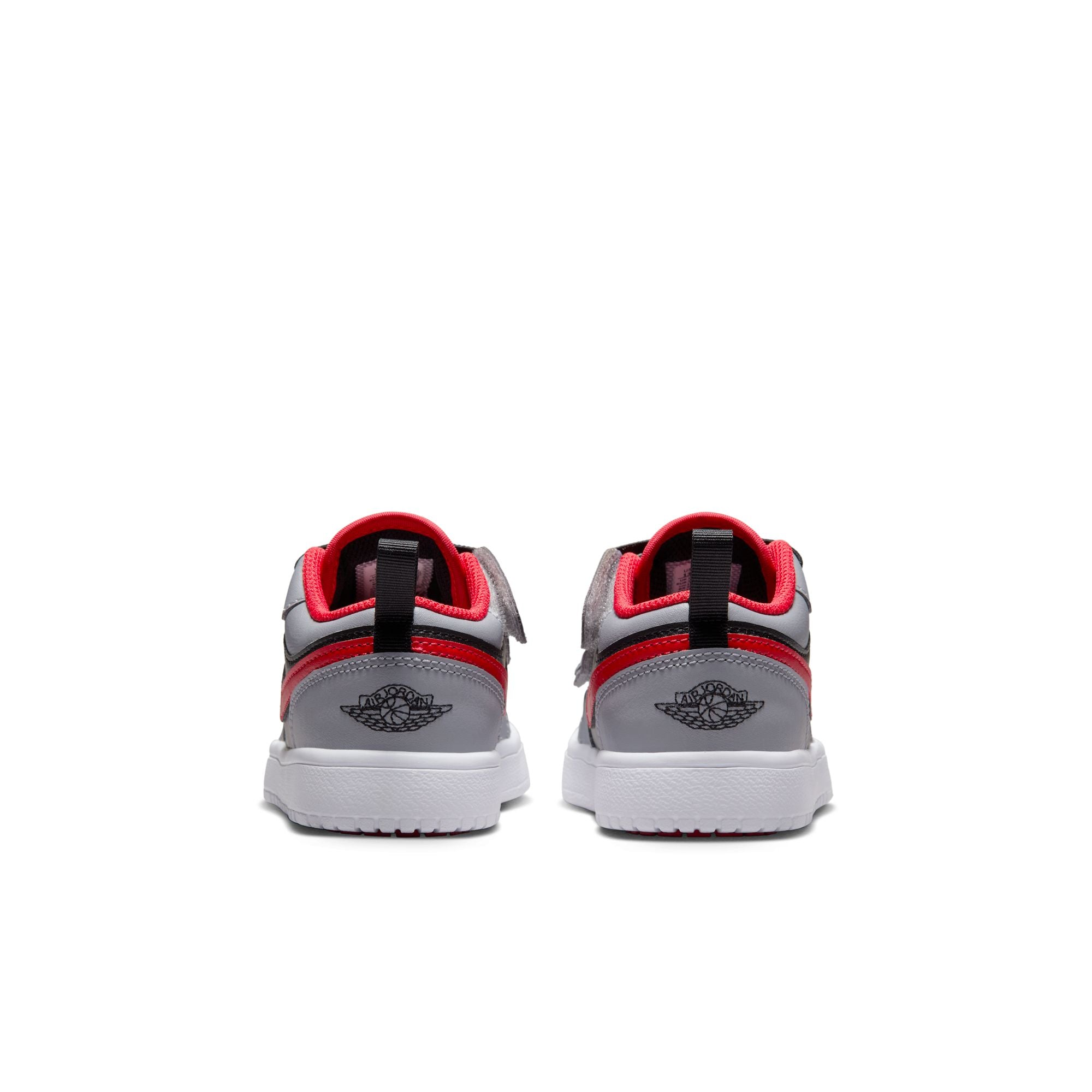 KIDS JORDAN 1 LOW ALT PS (BLACK/FIRE RED)