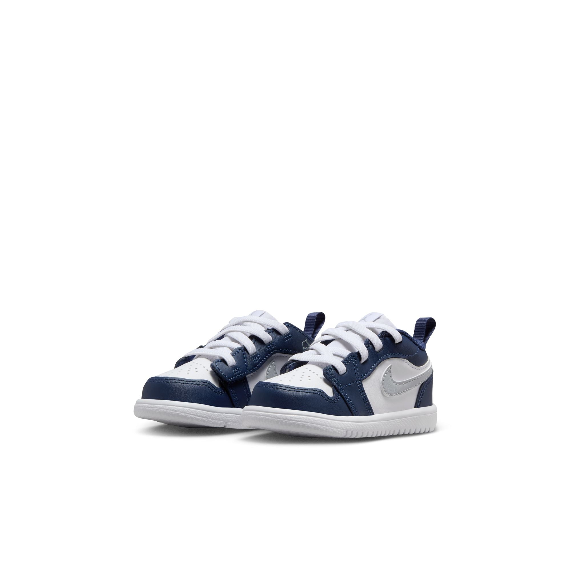 KIDS JORDAN 1 LOW ALT TD (WHITE/WOLF GREY/MIDNIGHT NAVY)