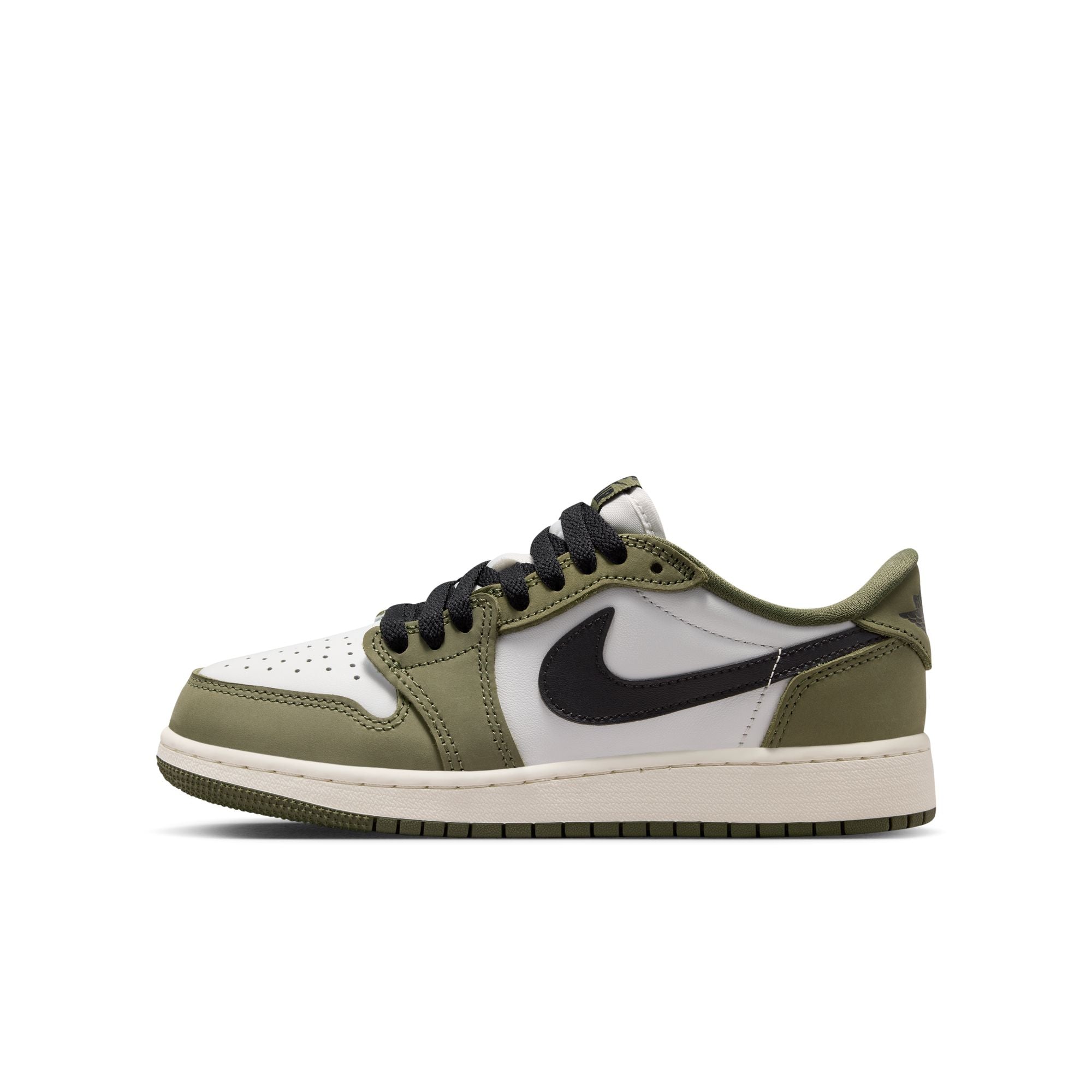 KIDS AIR JORDAN 1 RETRO LOW OG GS (MEDIUM OLIVE)