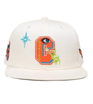COOKIES HIGHEST OF HIGHS SNAPBACK WITH APPLIQUE (NATURAL)