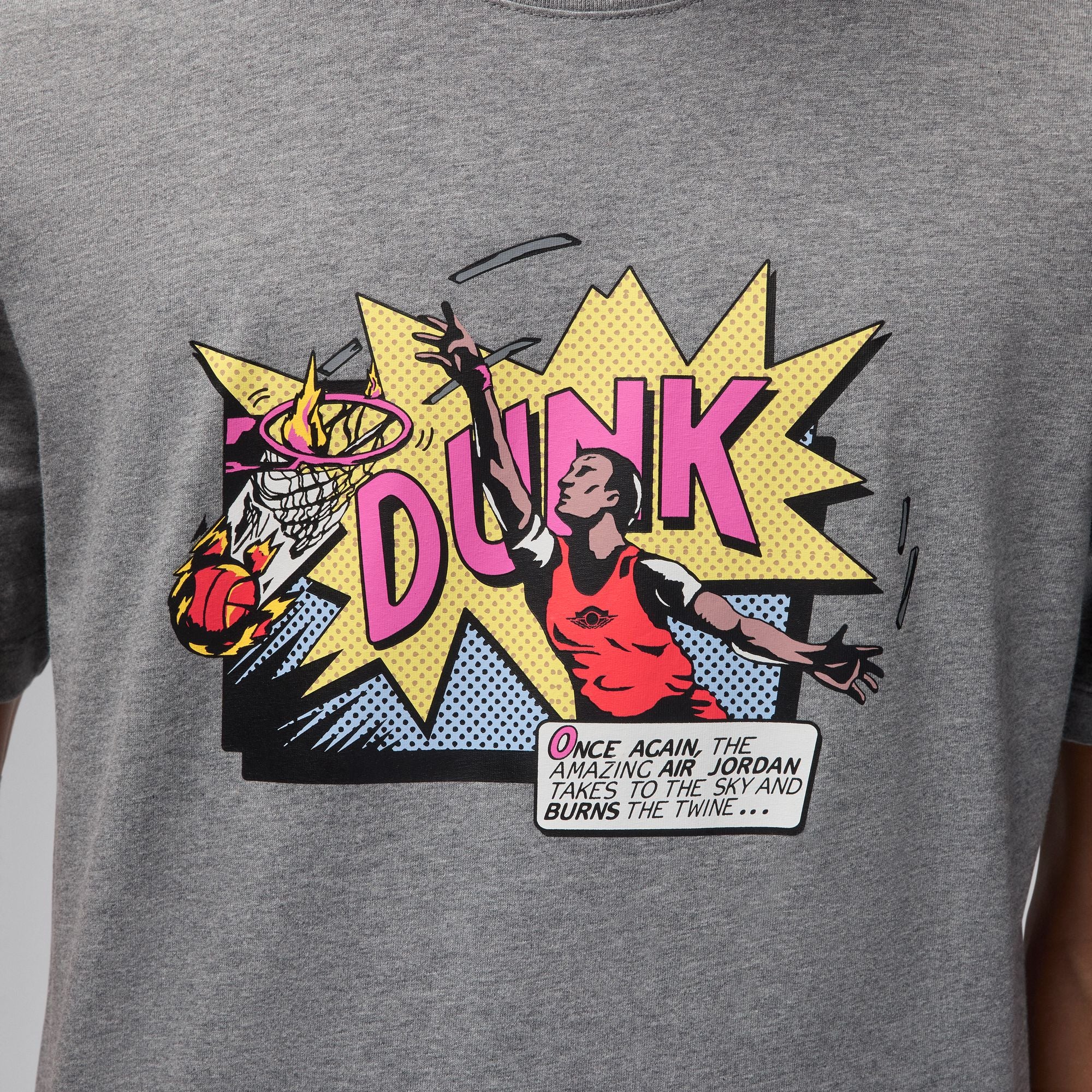 MJ Branded Dunk SS T-Shirt (Gray)