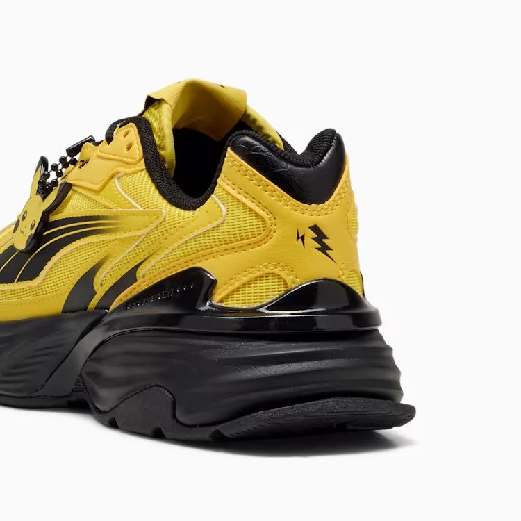 KIDS PUMA X POKÉMON FADE PIKACHU JR (ENERGIZING YELLOW-PUMA BLACK)