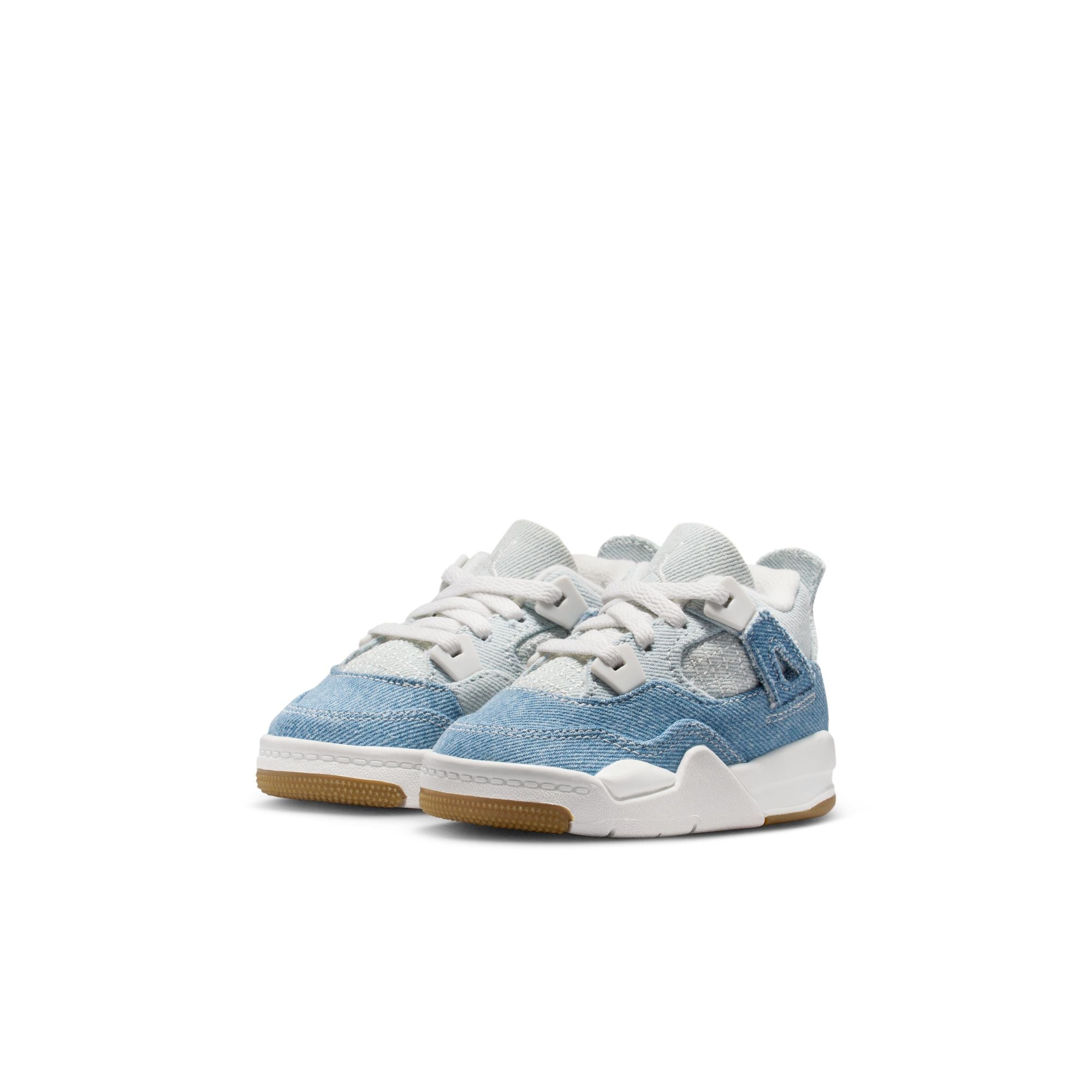 KIDS JORDAN 4 RETRO DENIM TD (WORN BLUE)