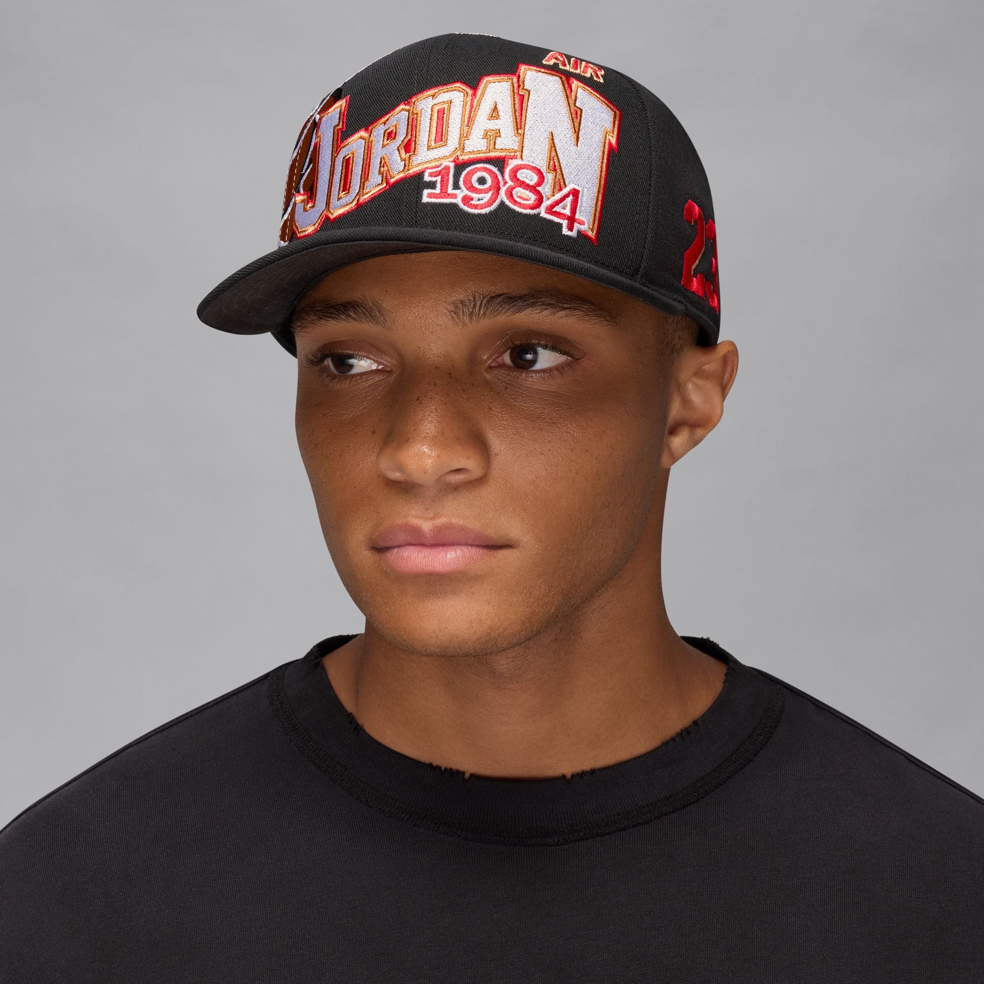 UNISEX JORDAN PRO CAP S FB SSNL (BLACK/ANTHRACITE)