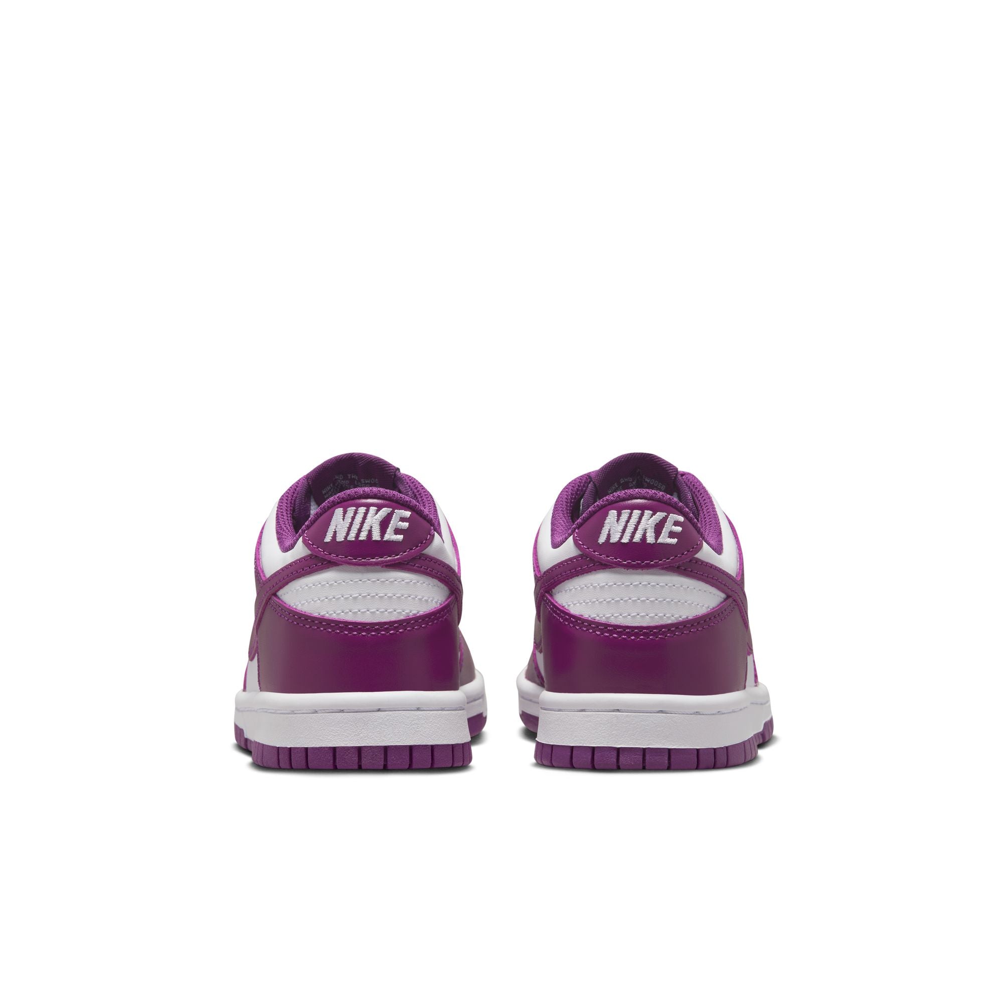 KIDS NIKE DUNK LOW GS (WHITE/VIOTECH)