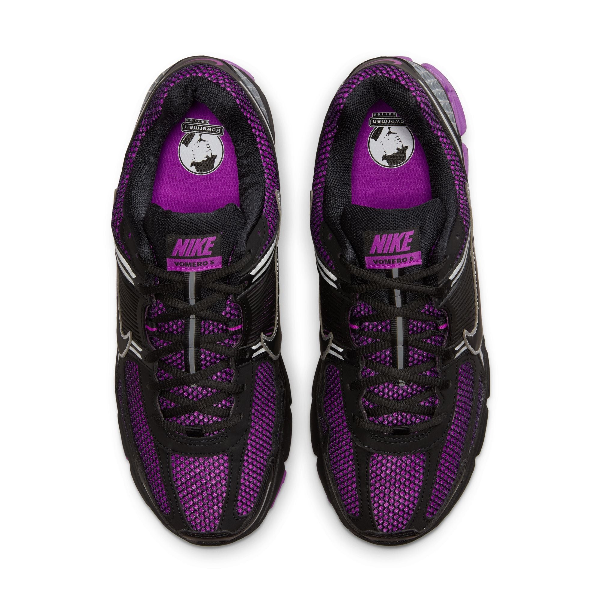 MENS NIKE ZOOM VOMERO 5 (VIVID PURPLE/BLACK/METALLIC SILVER)