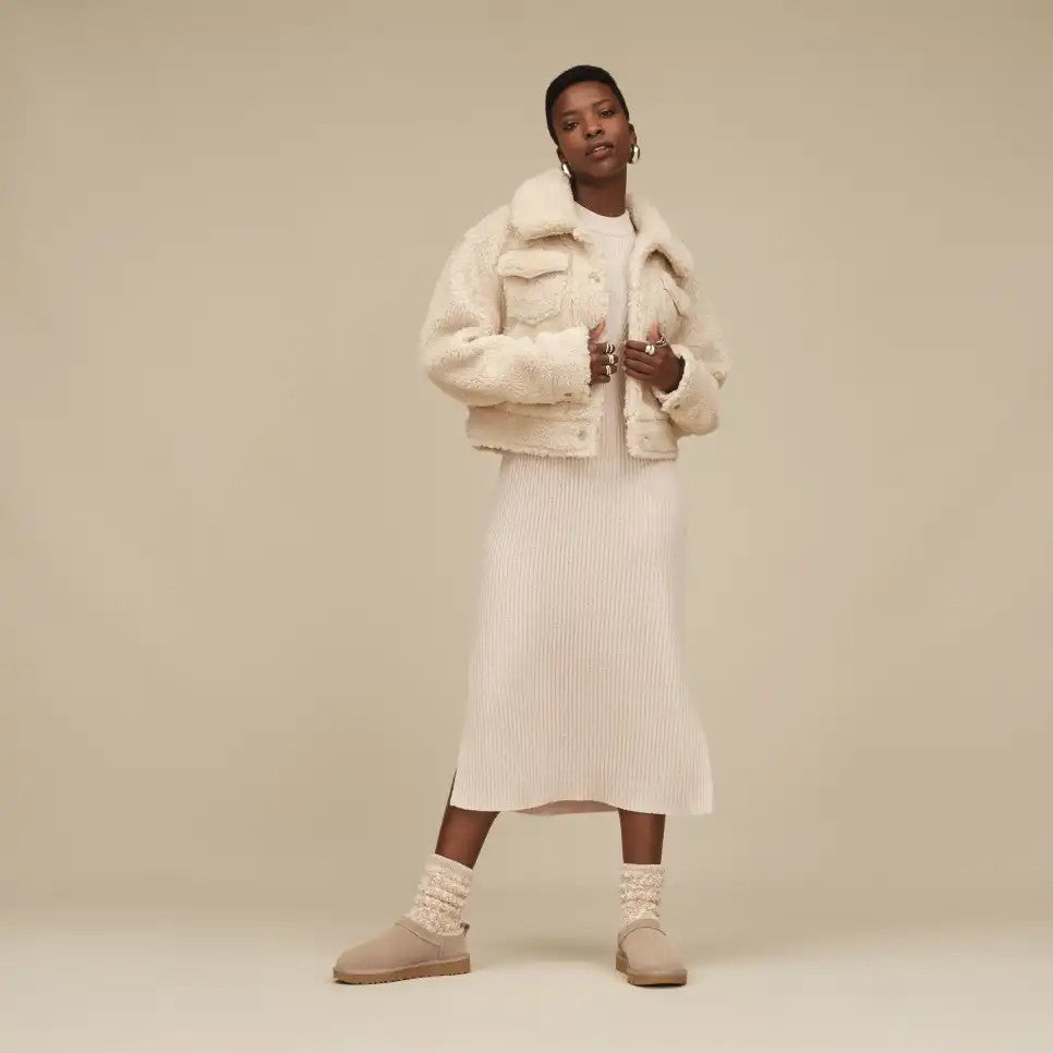 WOMENS UGG CLASSIC MICRO (SAND)