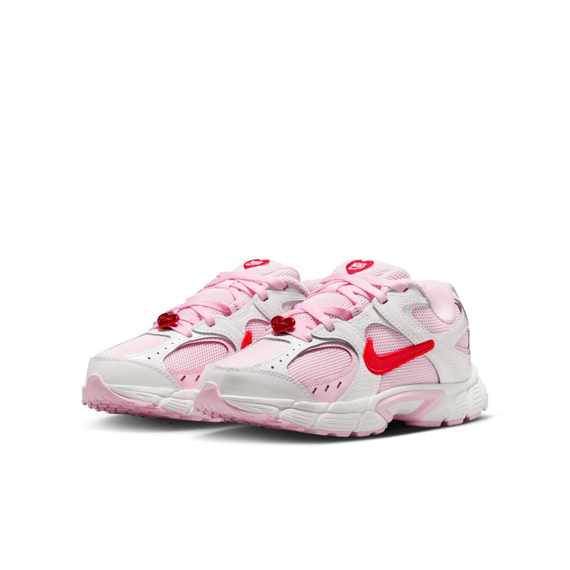 KIDS NIKE V5 RNR GS (SUMMIT WHITE/LT CRIMSON/PINK FOAM)