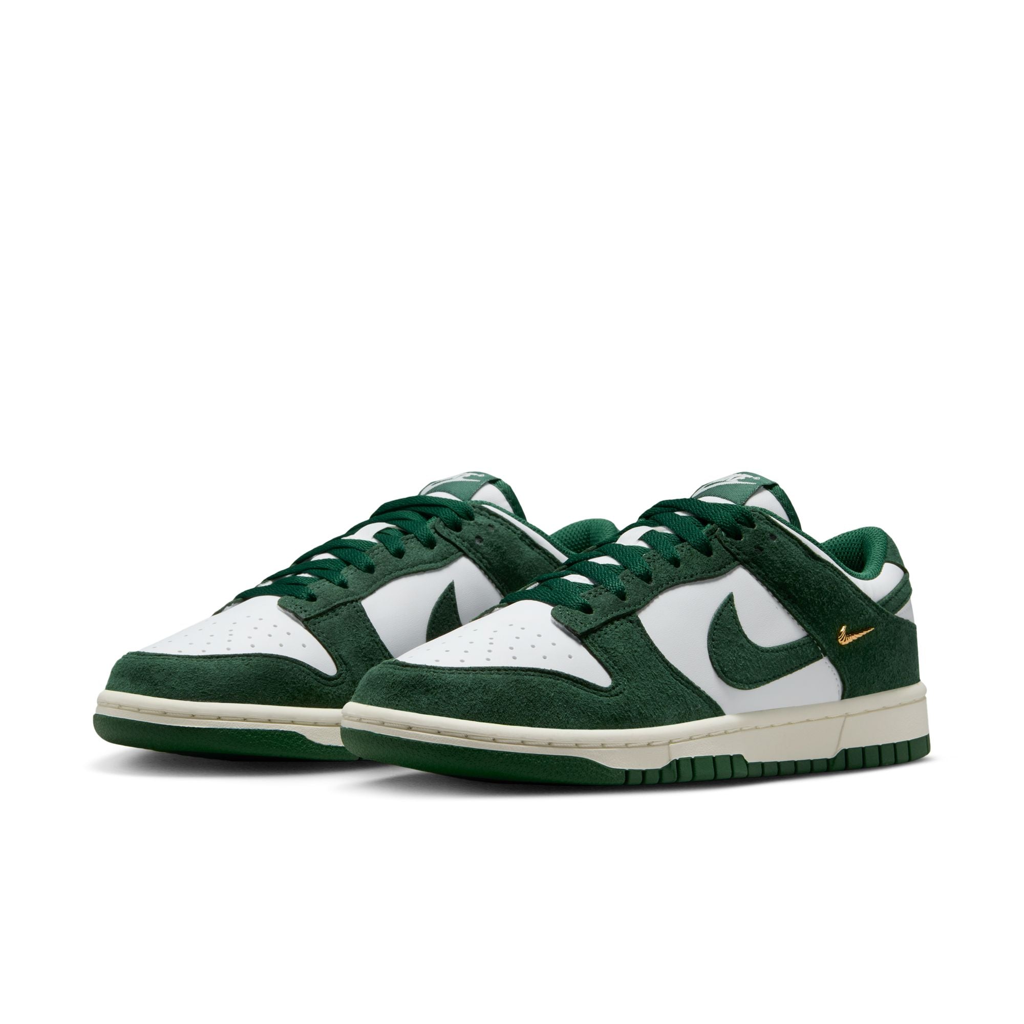 WOMENS NIKE DUNK LOW (SUMMIT WHITE/GORGE GREEN/SAIL)