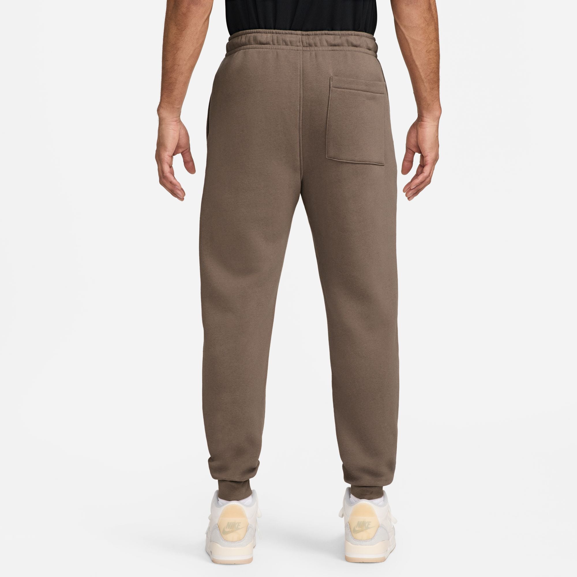 JORDAN BROOKLYN FLEECE PANT (ARCHAEO BROWN/WHITE)