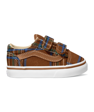 Toddler Old Skool V Shoe (Brown/Blue)