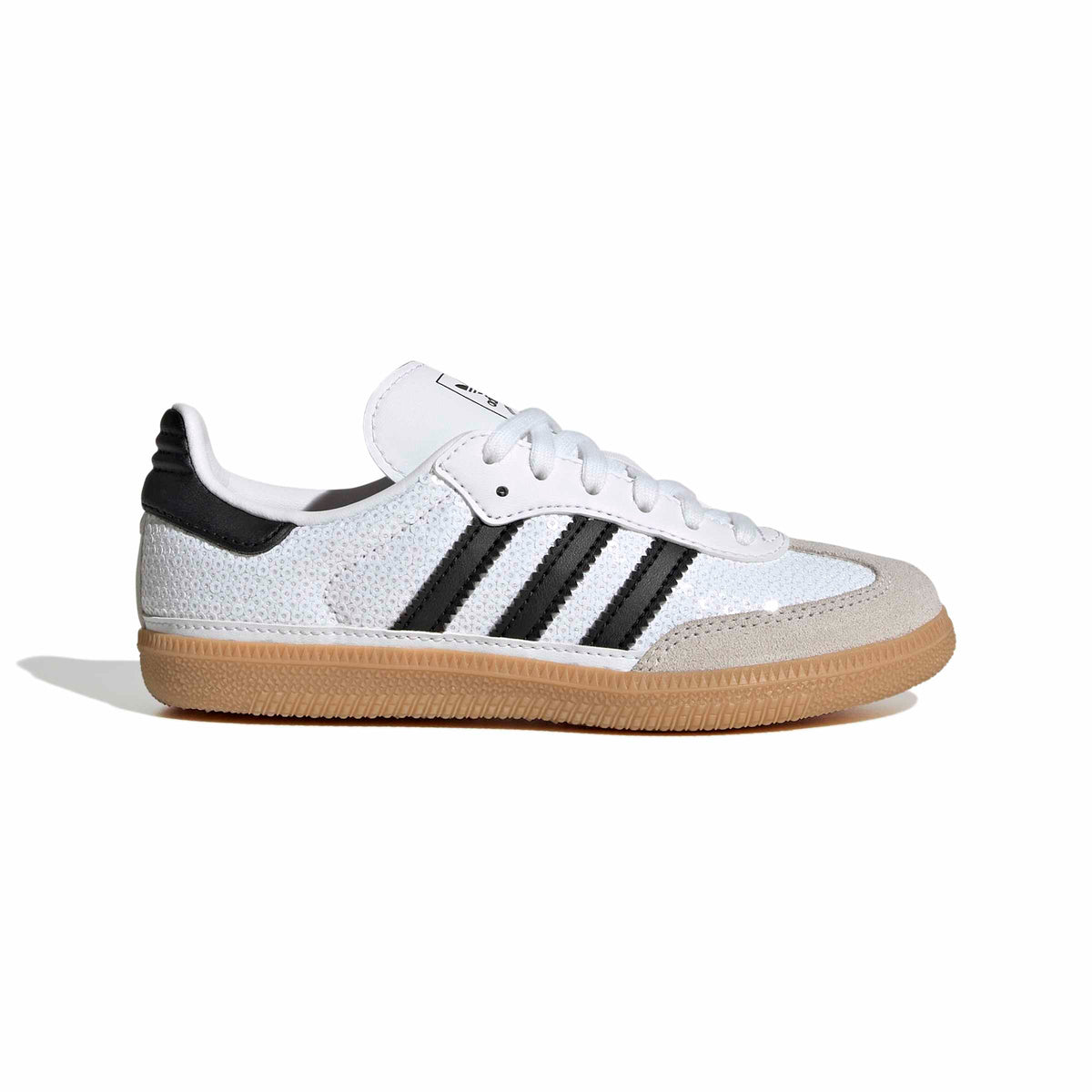 KIDS ADIDAS SAMBA OG C (WHITE/CORE BLACK/GREY ONE)