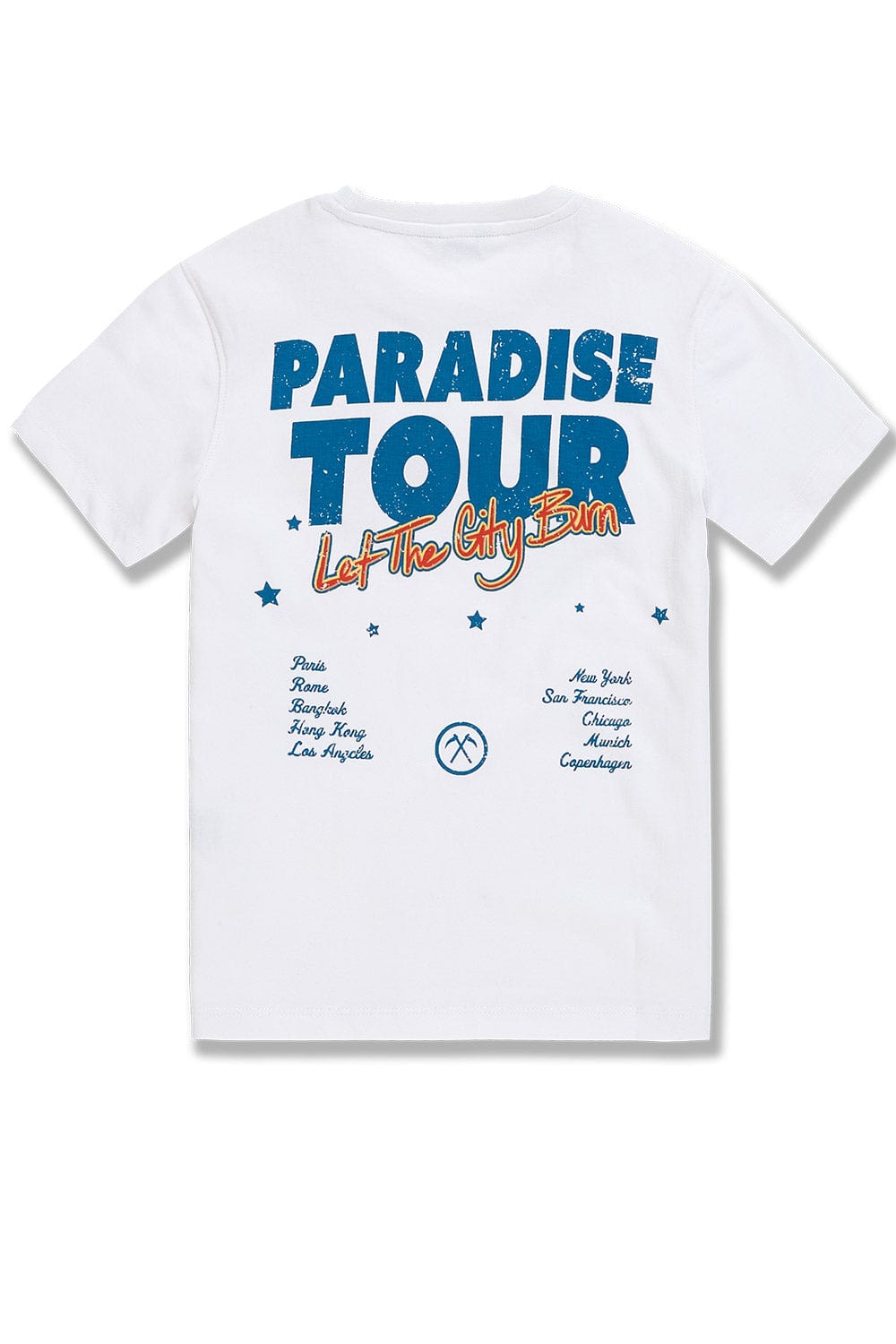 KIDS JORDAN CRAIG PARADISE TOUR T-SHIRT (WHITE)