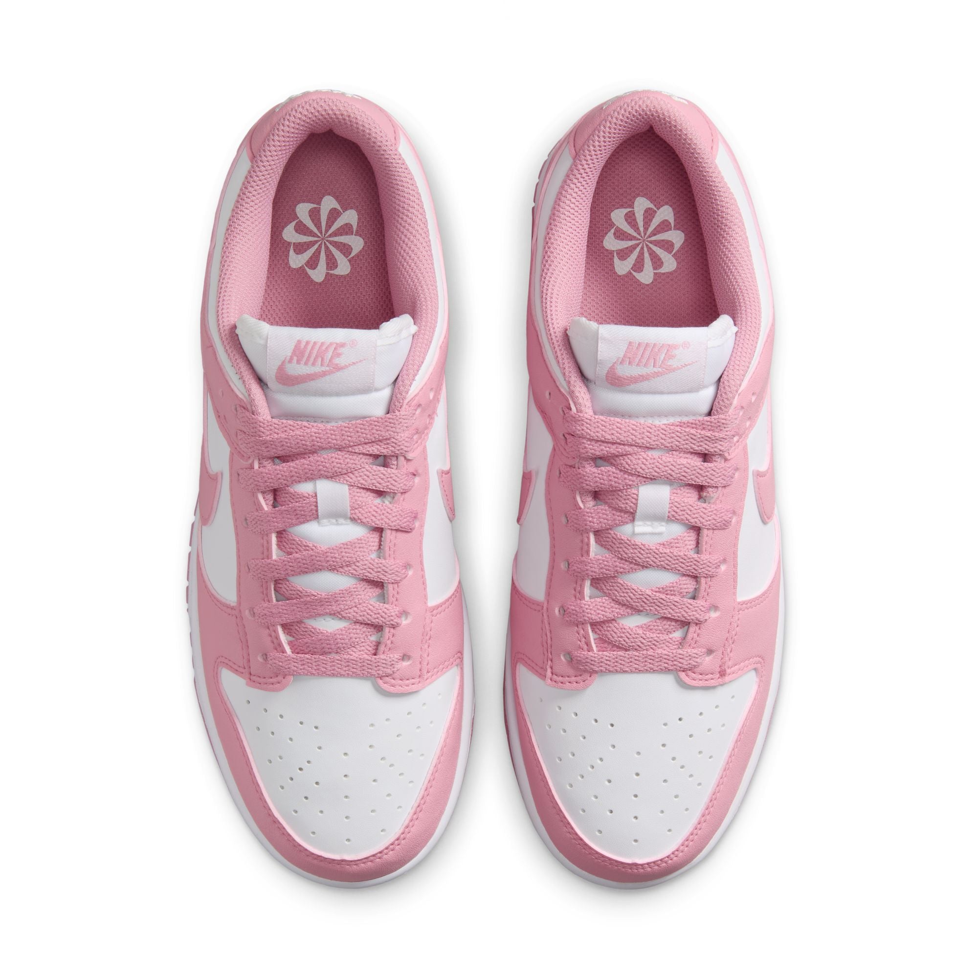 WOMENS NIKE DUNK LOW NEXT NATURE (WHITE/ELEMENTAL PINK)