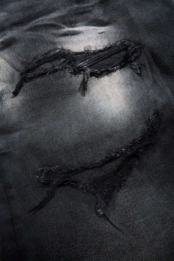 MENS JORDAN CRAIG COLLINS FIT GEOSTORM DENIM (INDUSTRIAL BLACK)