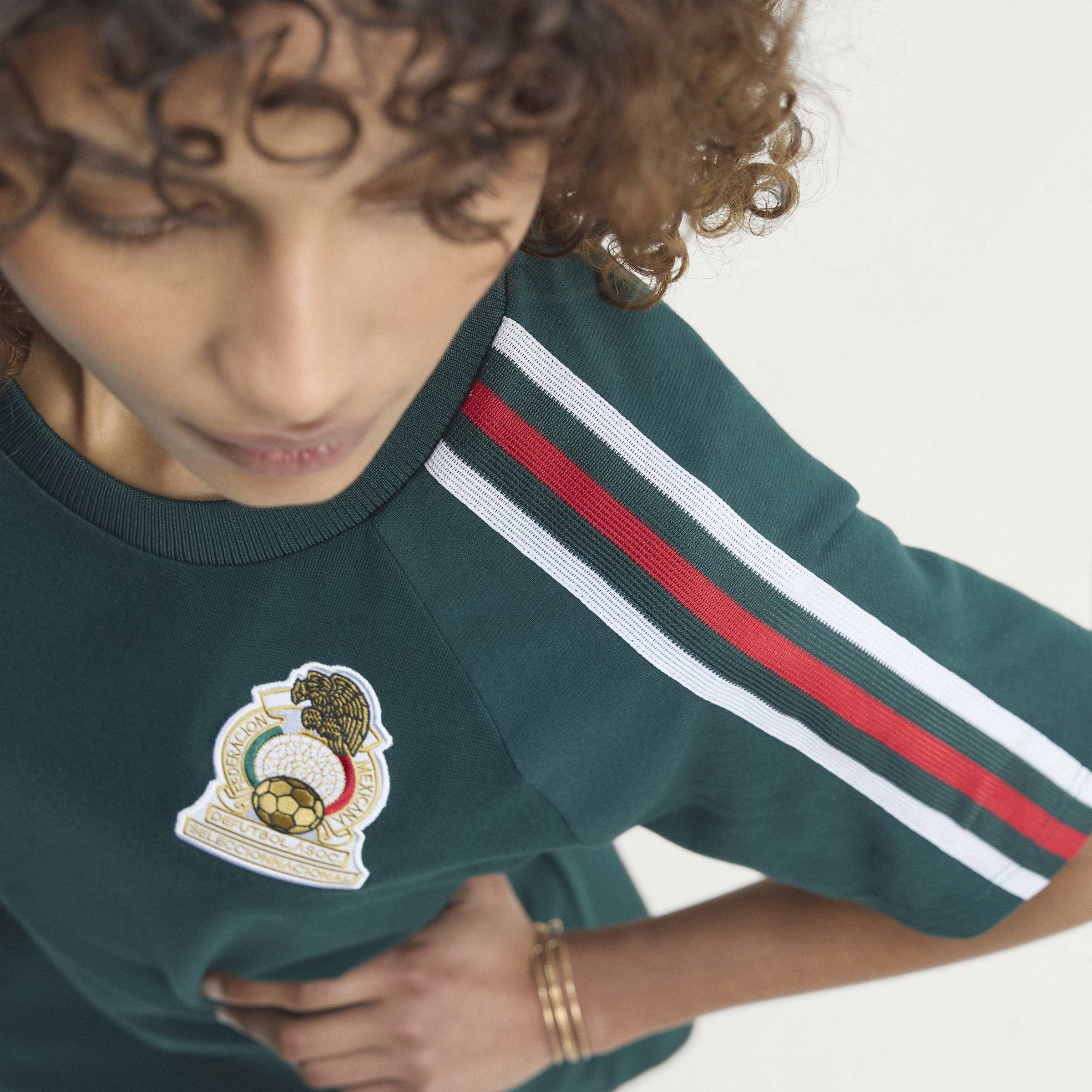 WOMENS ADIDAS MEXICO ORIGINALS DRESS (AURORA IVY)