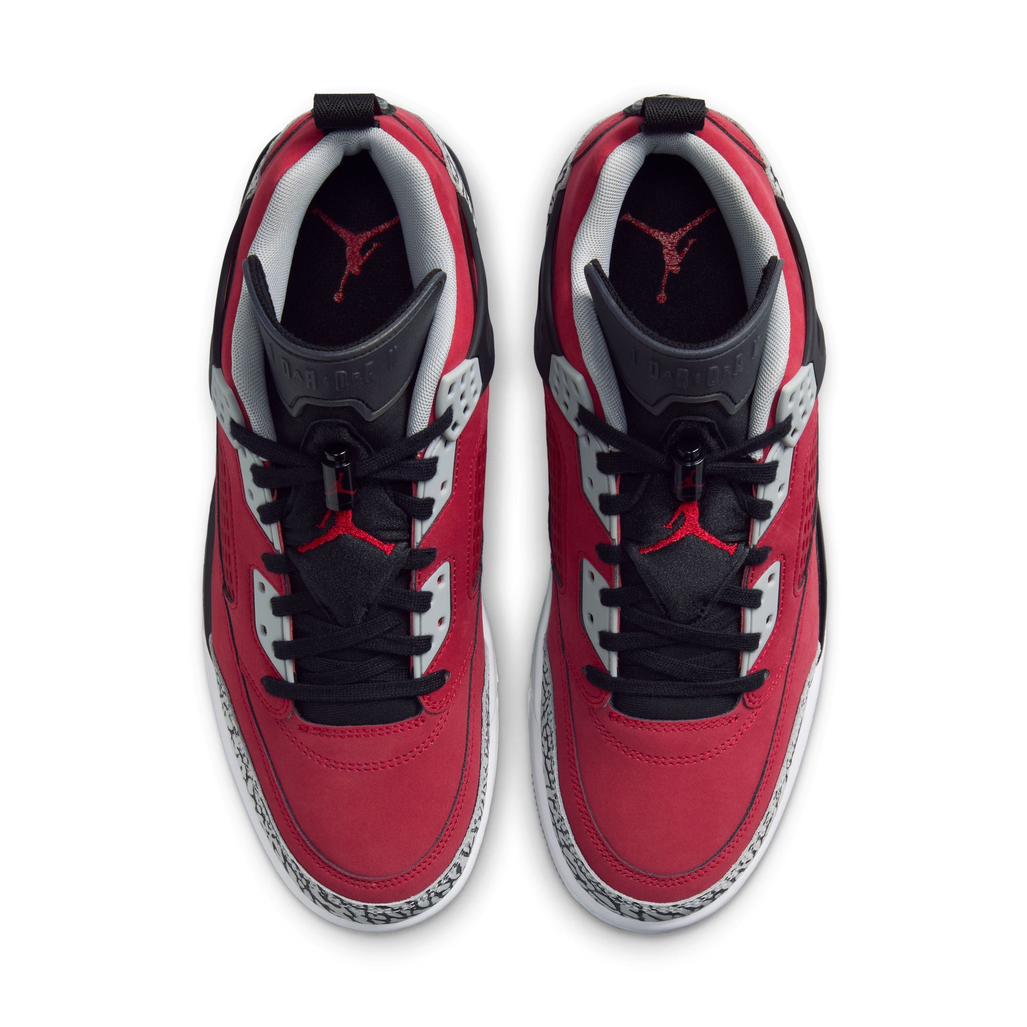 MENS JORDAN SPIZIKE LOW (GYM RED/BLACK/WOLF GREY)