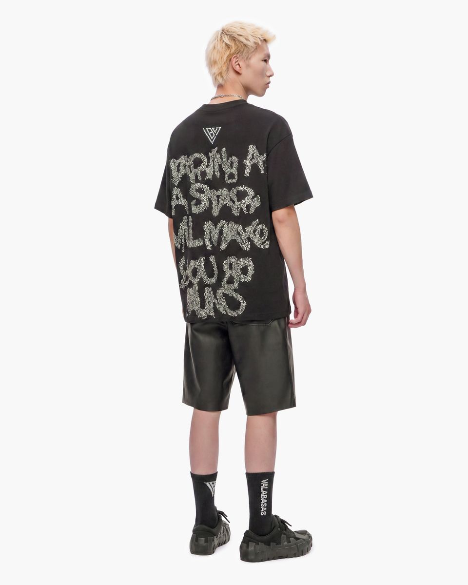 MENS VALABASAS BLINDING T-SHIRT (BLACK)