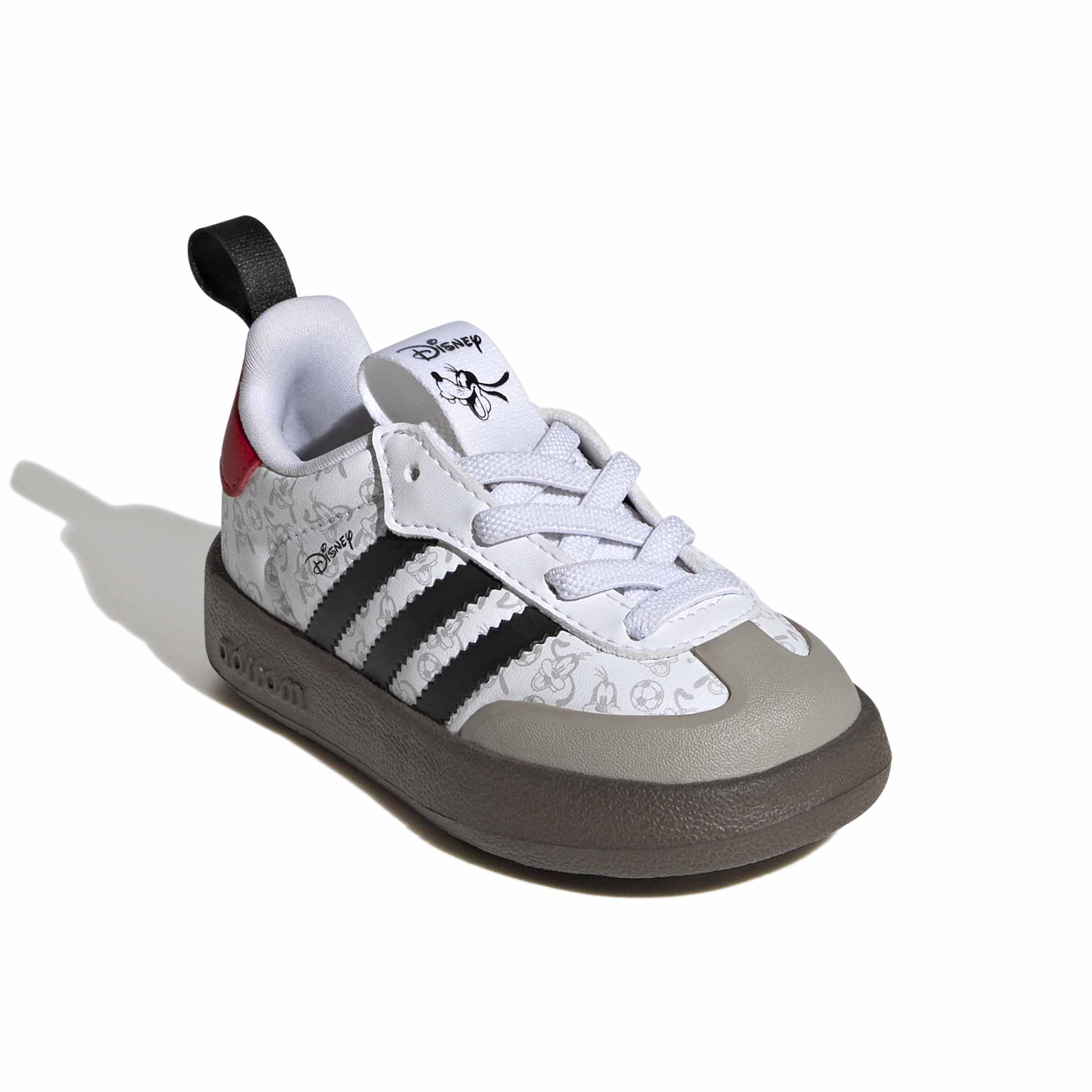 KIDS ADIDAS DISNEY ADIFOAM SAMBA 360 I (CLOUD WHITE / CORE BLACK / GUM)