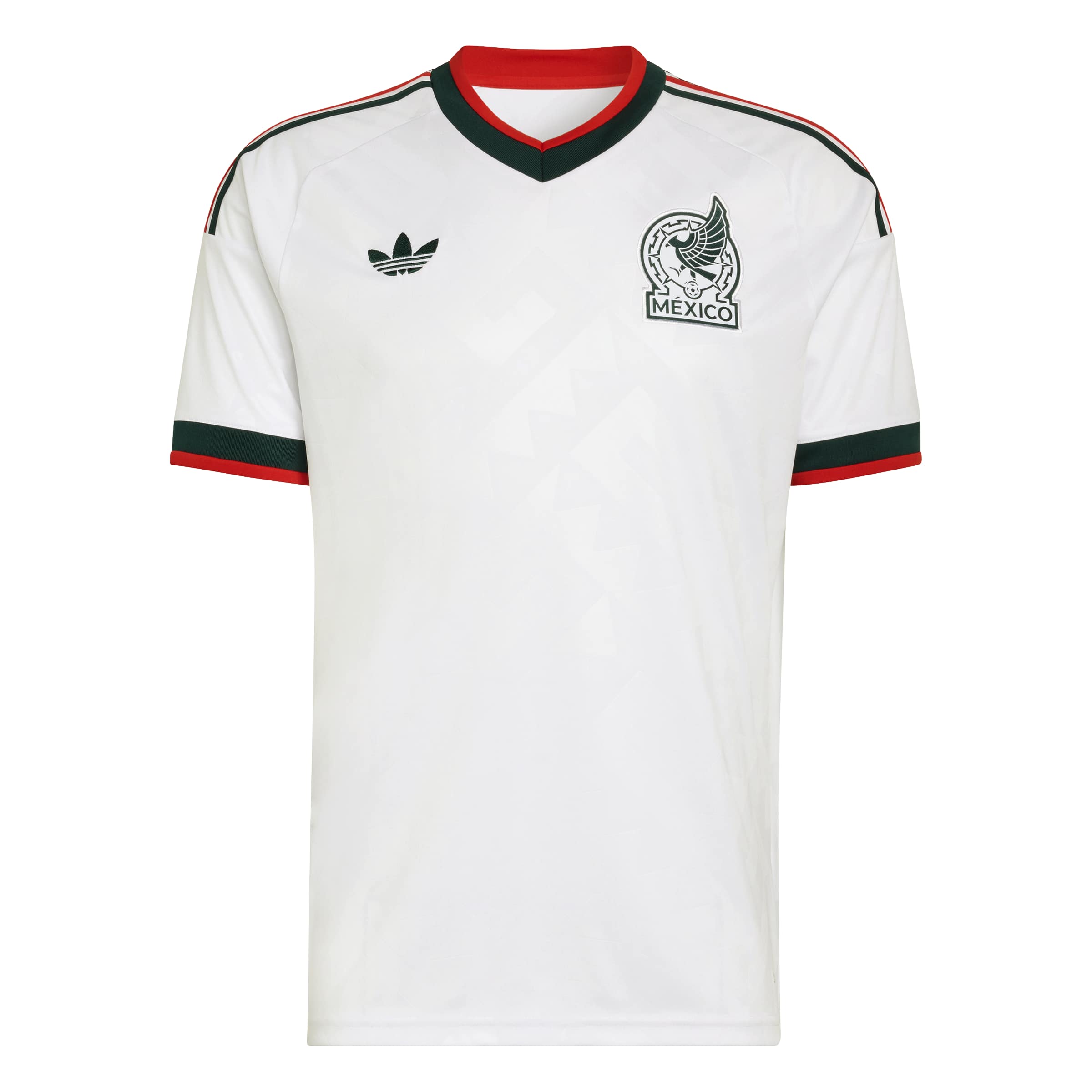 MENS ADIDAS MEXICO AWAY JERSEY (WHITE)