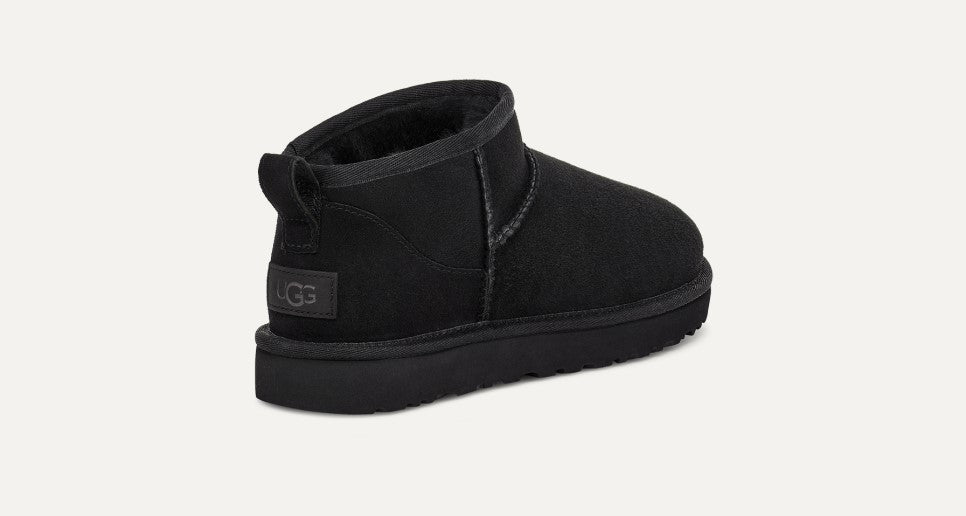 WOMENS UGG CLASSIC ULTRA MINI (BLACK)