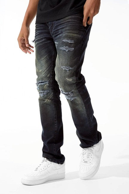 MENS JORDAN CRAIG COLLINS FIT MCCARTER DENIM (MIDNIGHT DESERT)