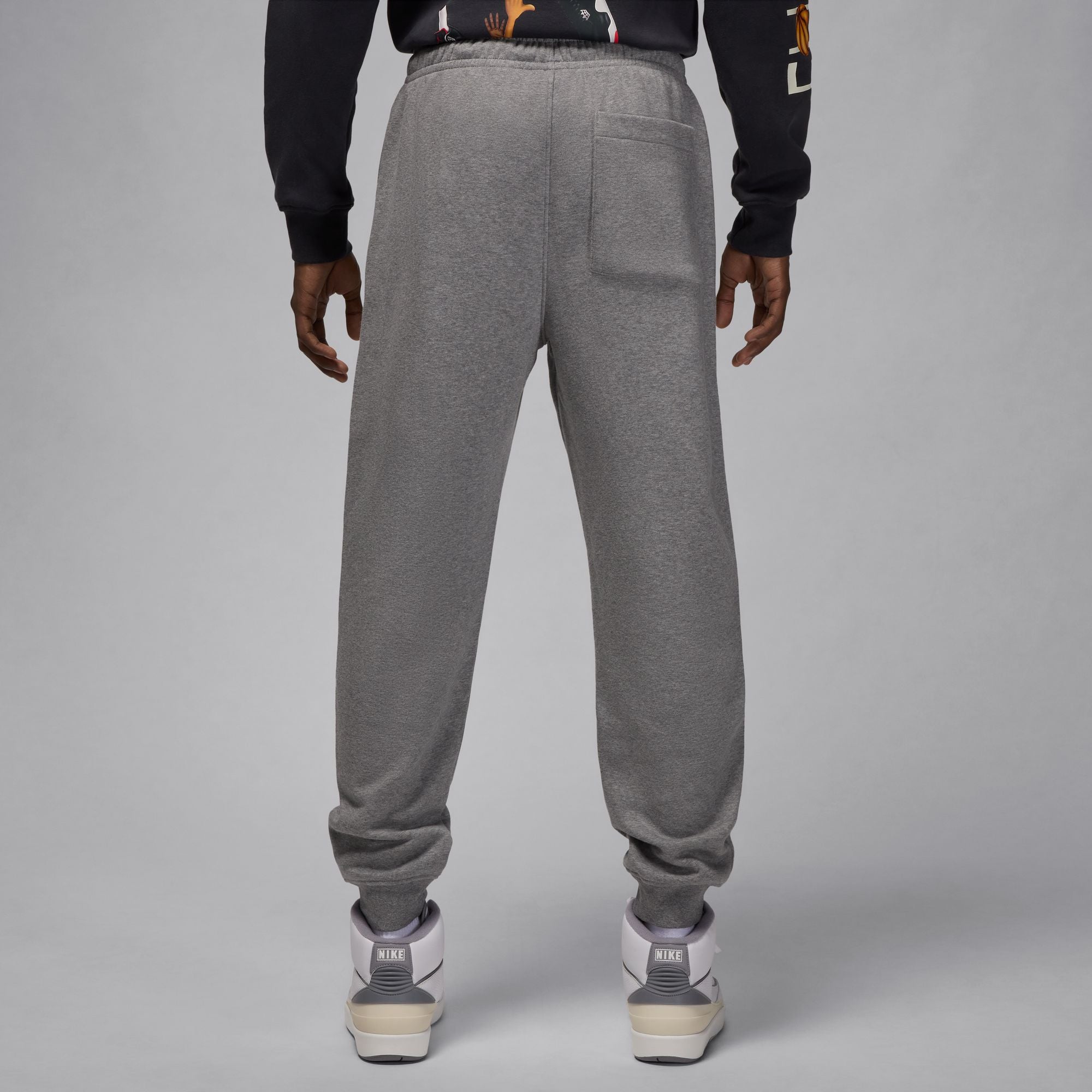 Jordan Brooklyn Fleece
 Pant (Gray/White)