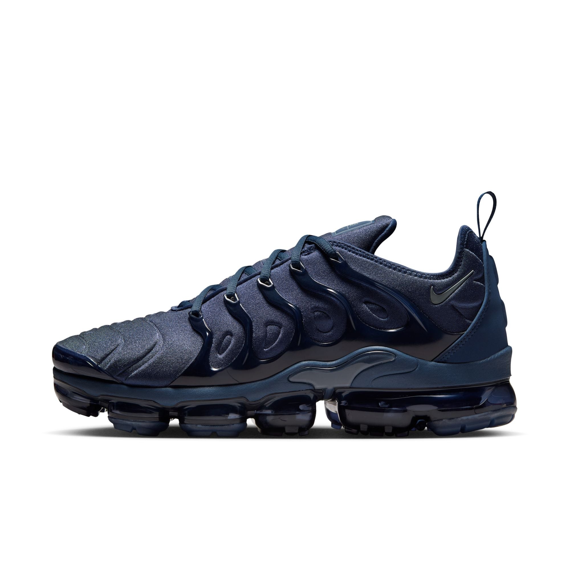 MENS NIKE AIR VAPORMAX PLUS (THUNDER BLUE/COOL GREY/MIDNIGHT NAVY)