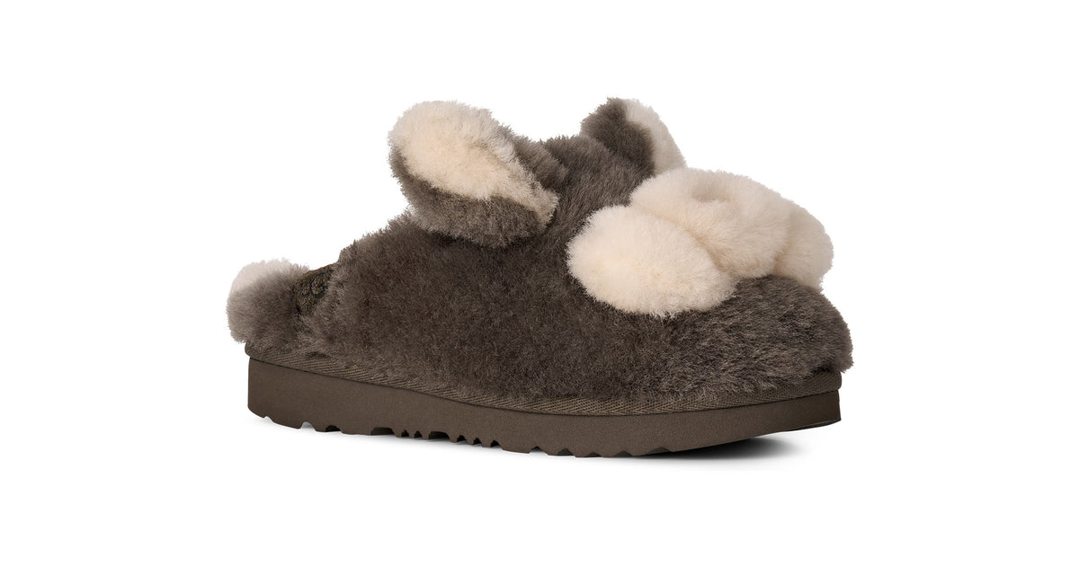 KIDS' UGG CLASSIC HOP SLIP-ON (SLATE)