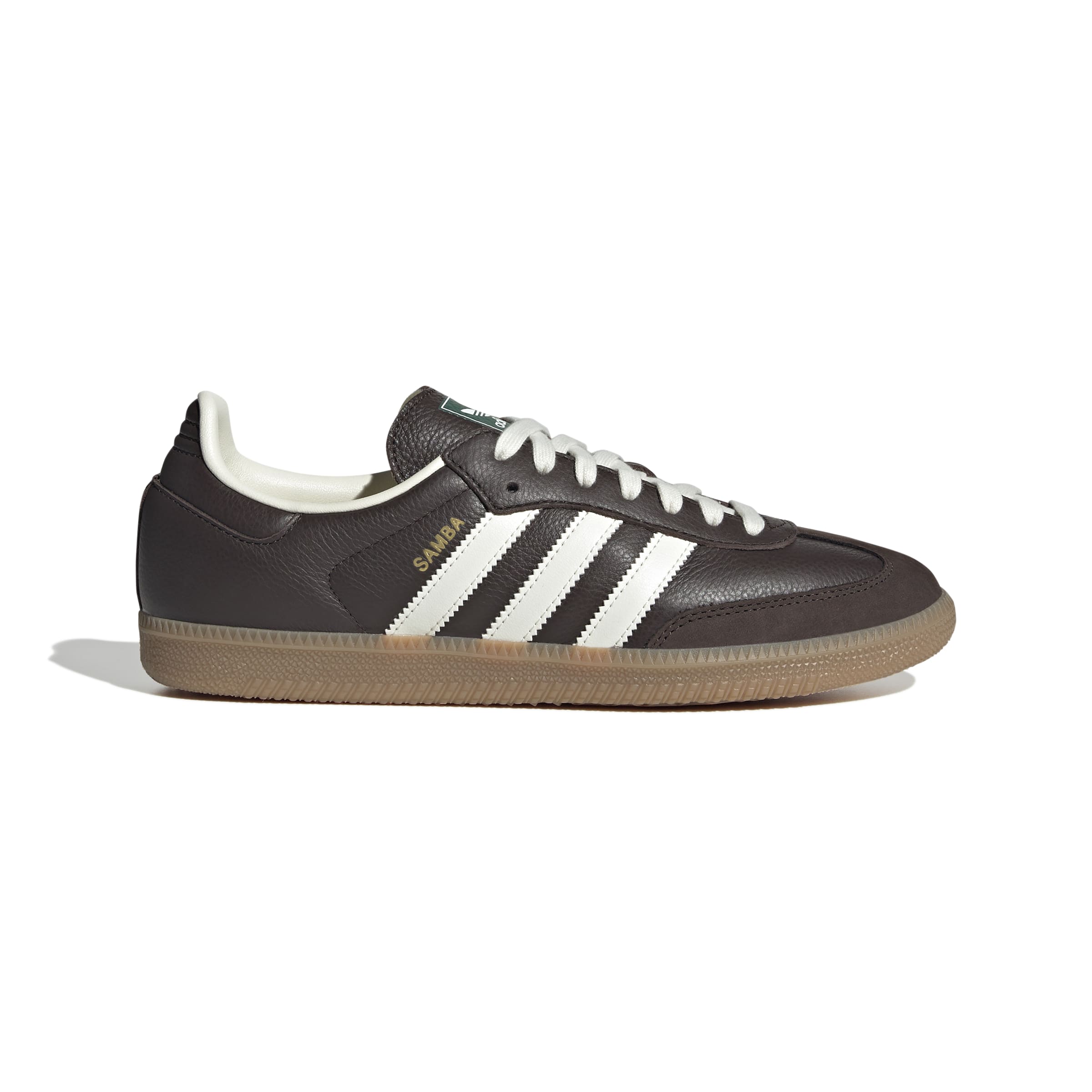 MENS ADIDAS SAMBA OG (DARK BROWN/OFF WHITE/GUM)