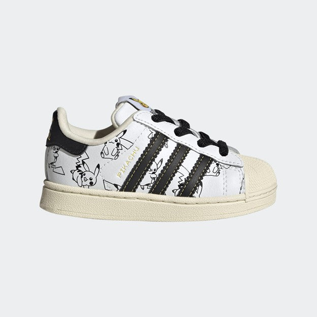 KIDS POKÉMON X ADIDAS SUPERSTAR II TD PIKACHU (WHITE/BLACK)
