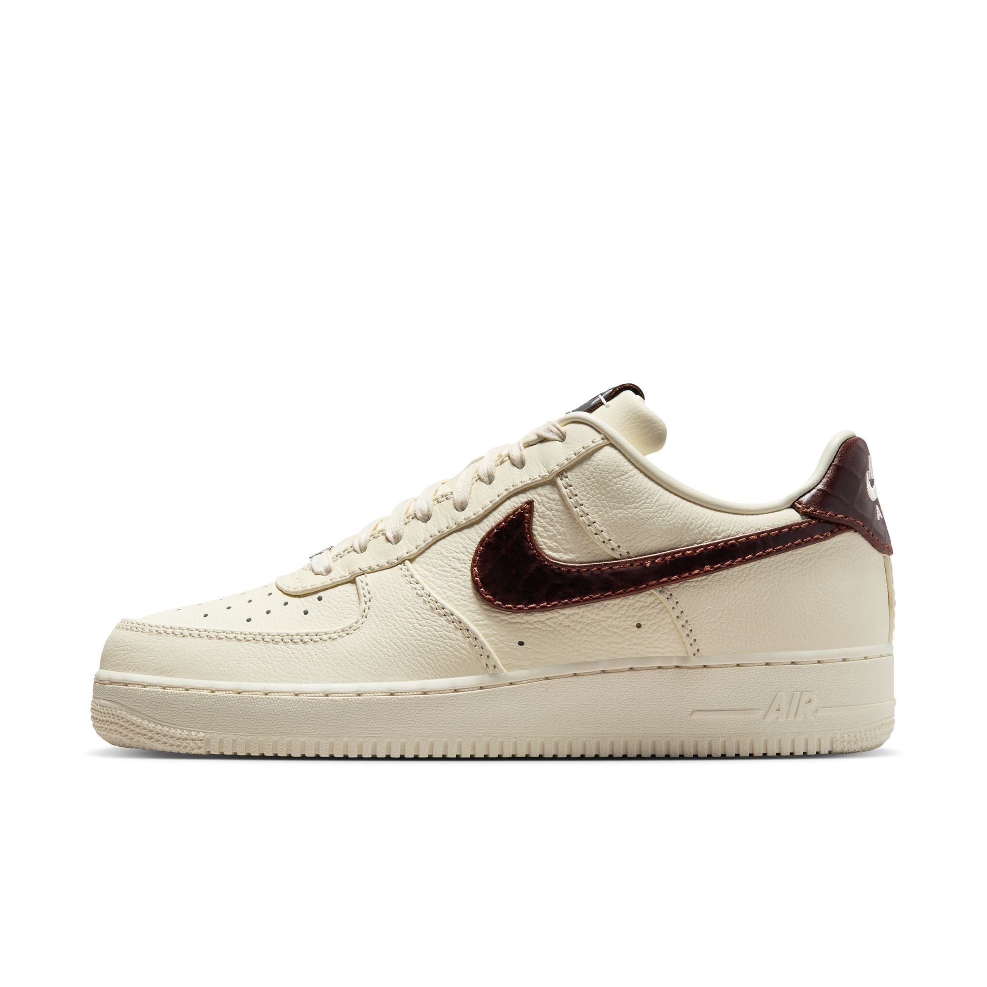 MENS NIKE AIR FORCE 1 '07 (SOFT PEARL/GHOST/WHITE)