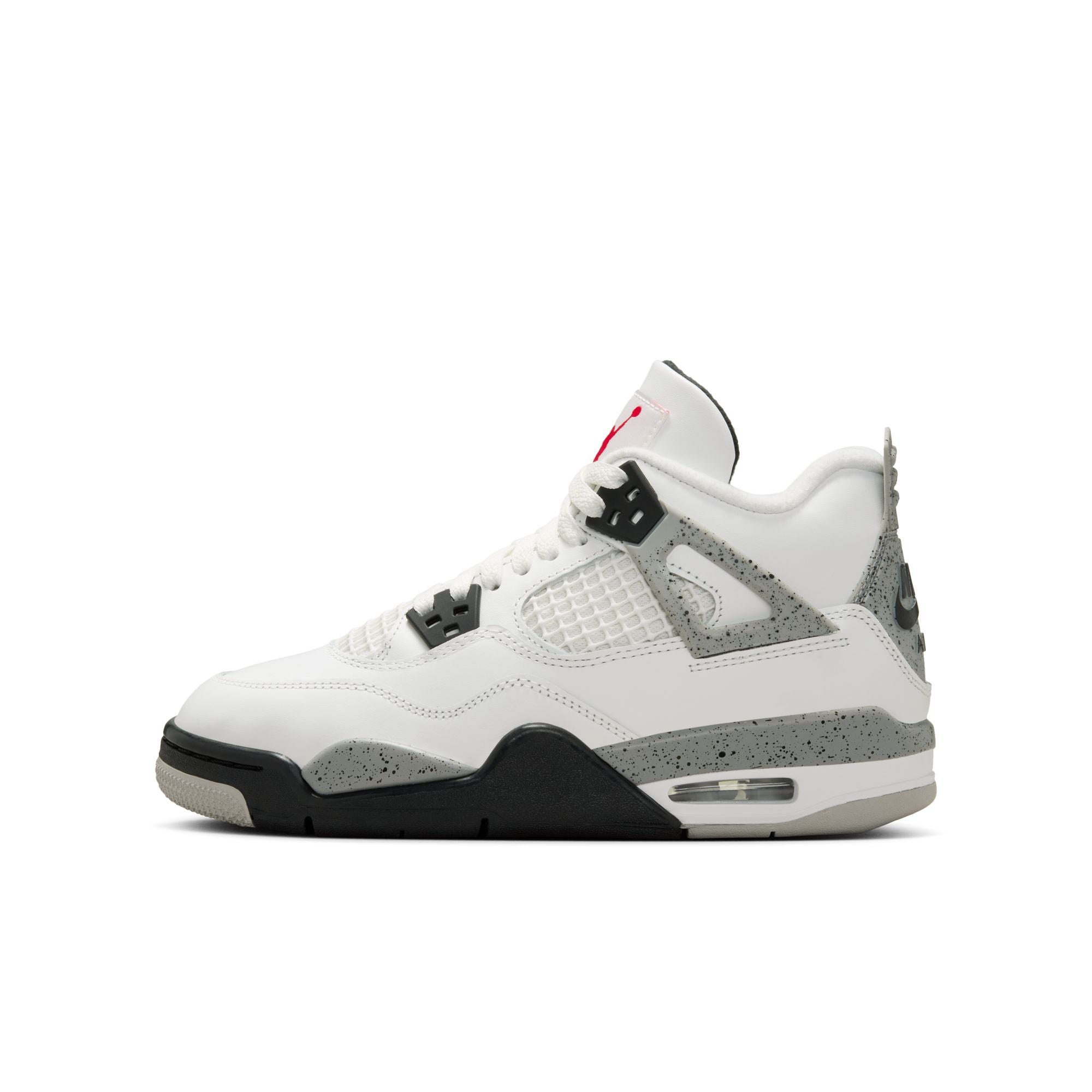 KIDS AIR JORDAN 4 RETRO OG GS (WHITE CEMENT)