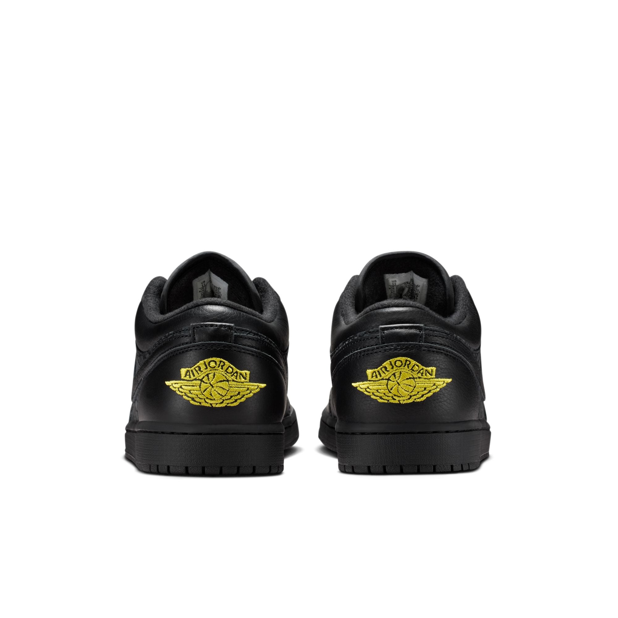 MENS AIR JORDAN 1 LOW SE (BLACK/TOUR YELLOW/ANTHRACITE)