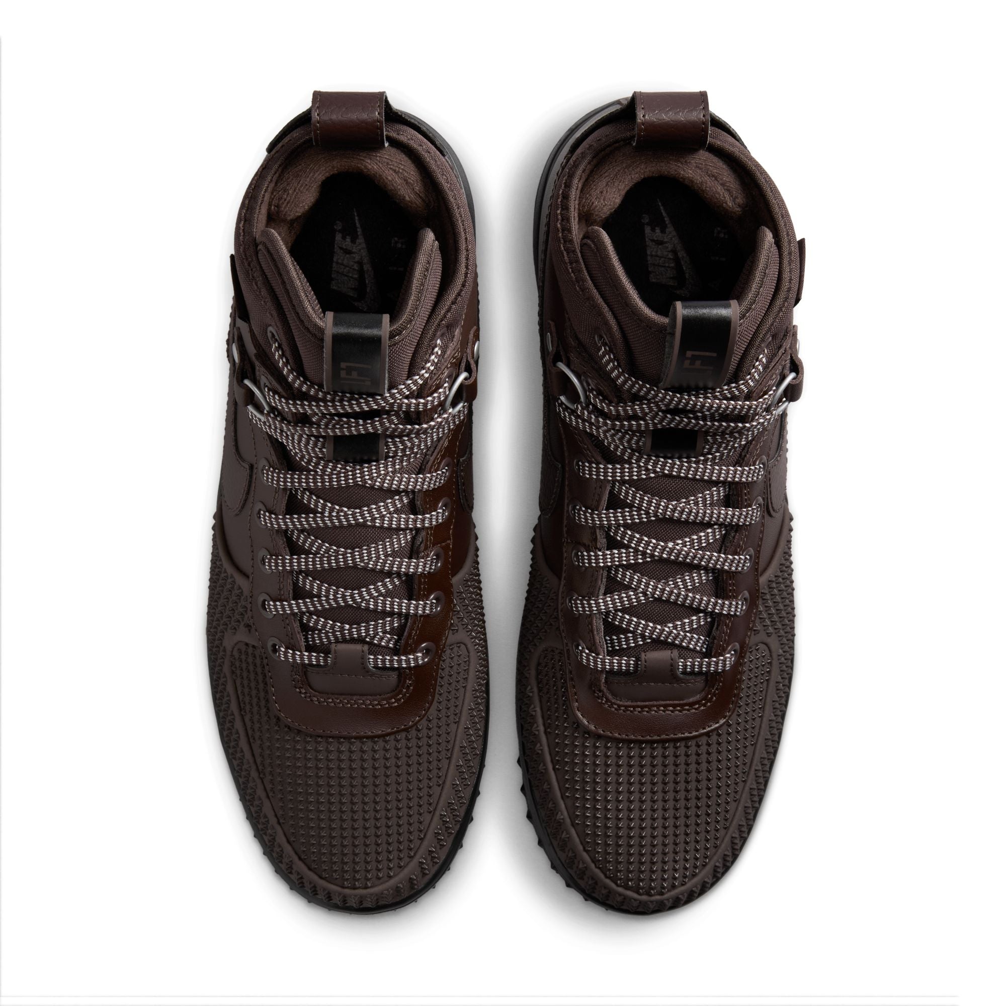 MENS NIKE LUNAR FORCE 1 DUCKBOOT (BAROQUE BROWN/BLACK)