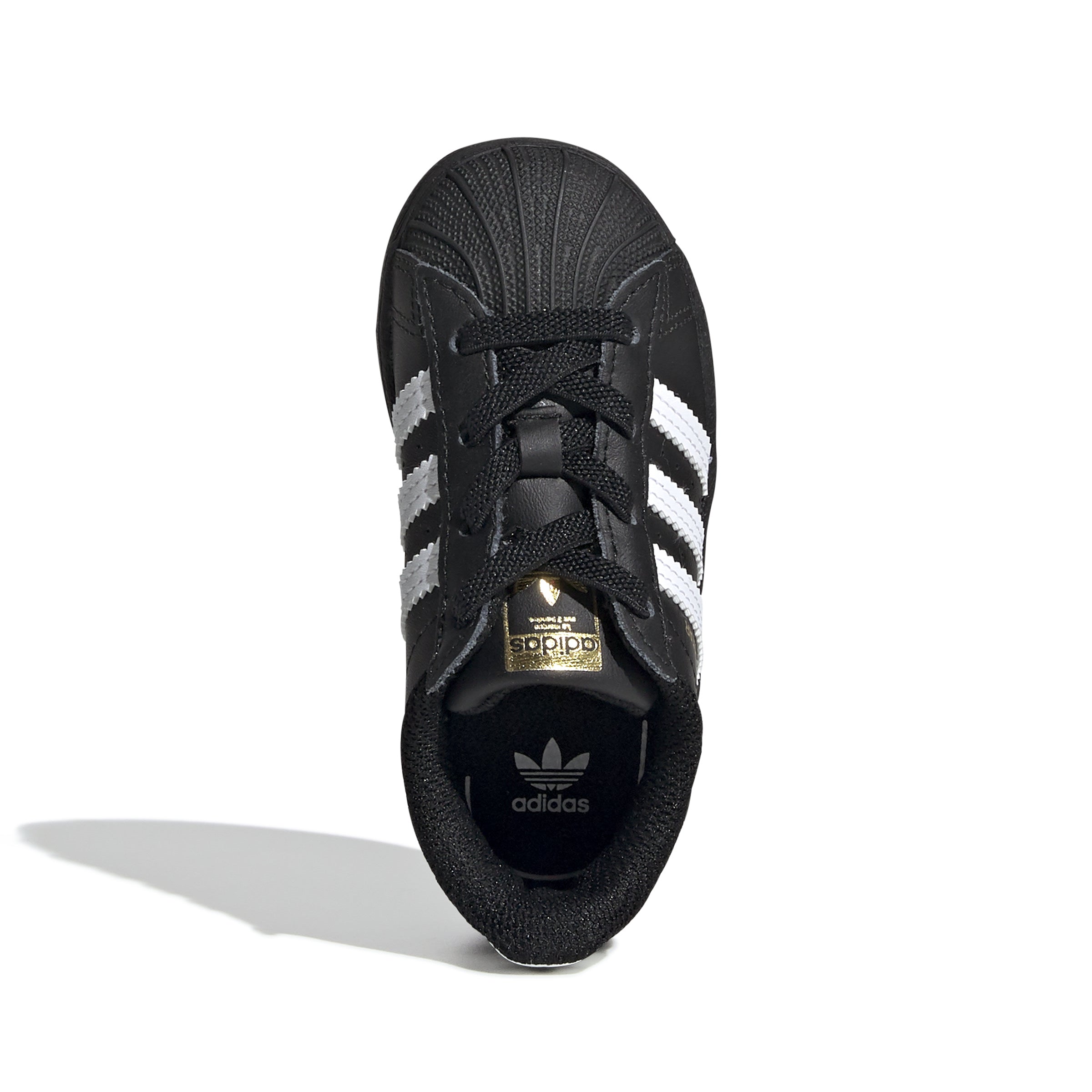 Little Kids ADIDAS SUPERSTAR TD (BLACK/WHITE)