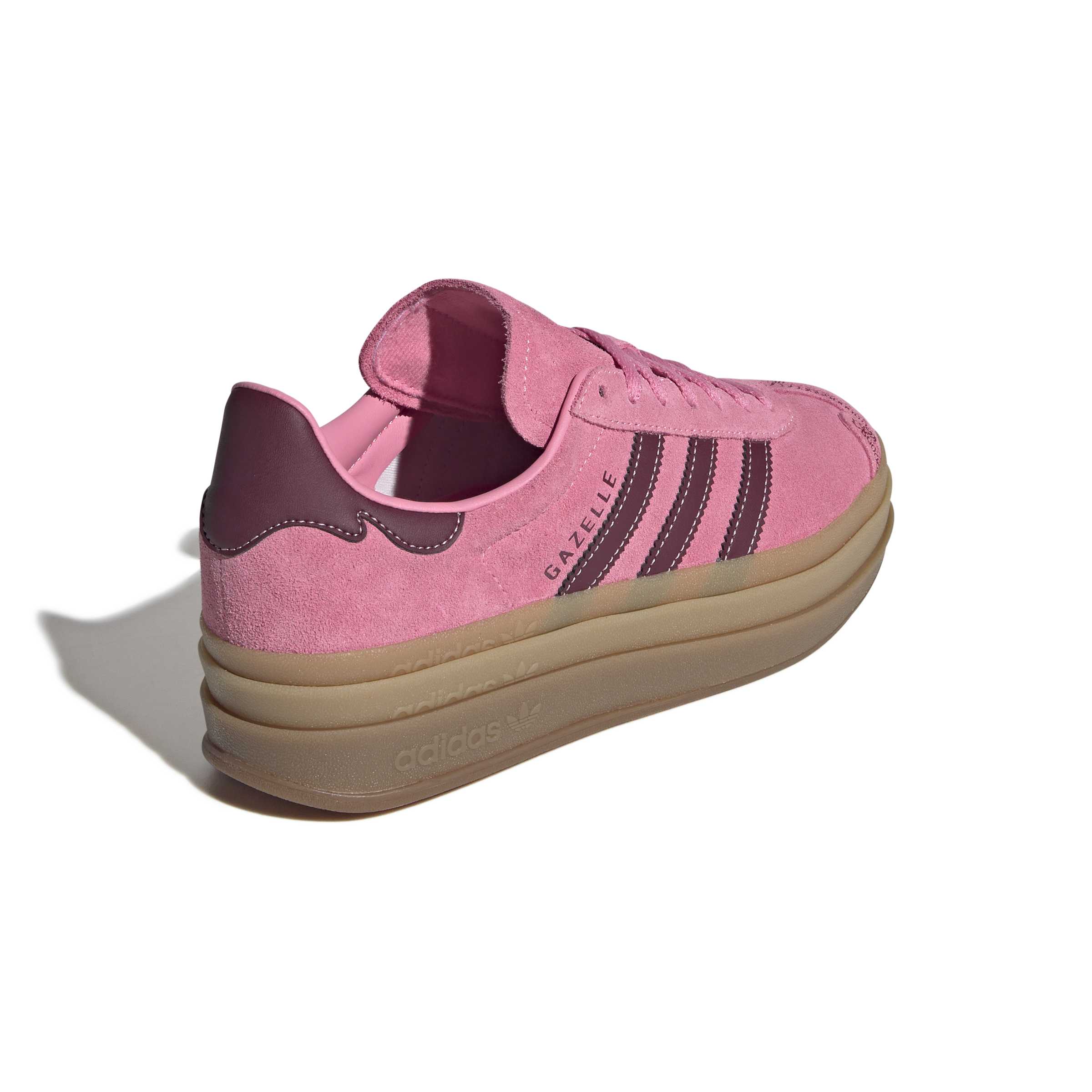 WOMENS ADIDAS GAZELLE BOLD (SHARED/PINK)