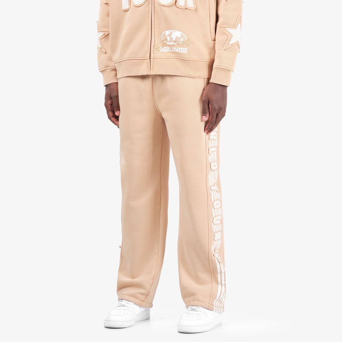 MENS COPPER RIVET WORLD TOUR FZ WARMUP (BEIGE)