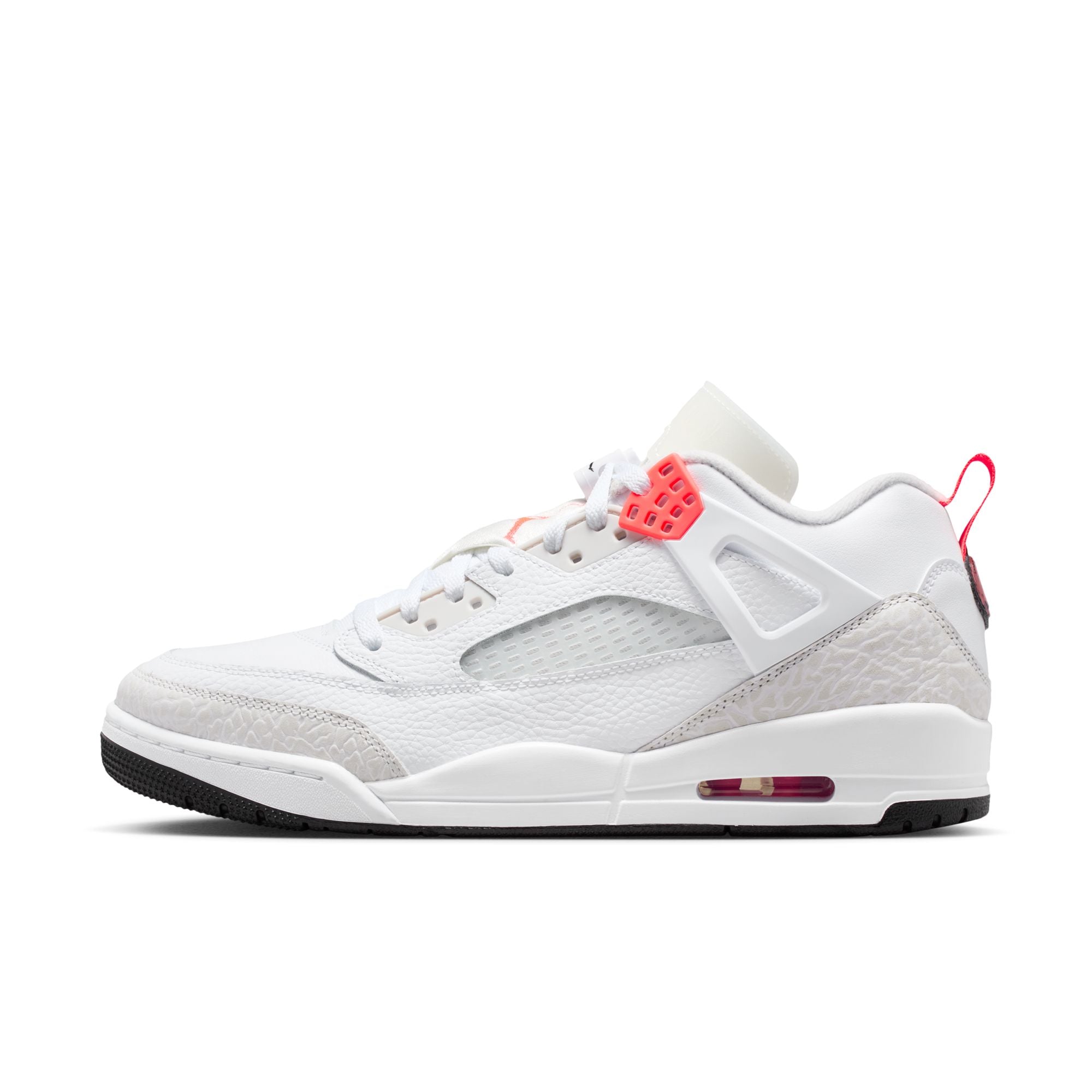 MENS JORDAN SPIZIKE LOW (WHITE/BRIGHT CRIMSON/VAST GREY/BLACK)