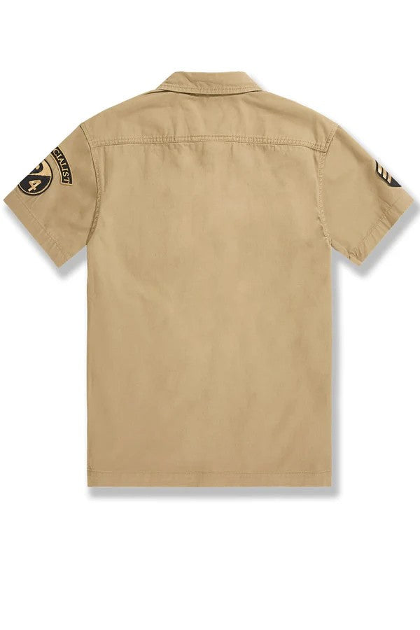 MENS JORDAN CRAIG PRESTIGE WORK SHIRT (KHAKI)