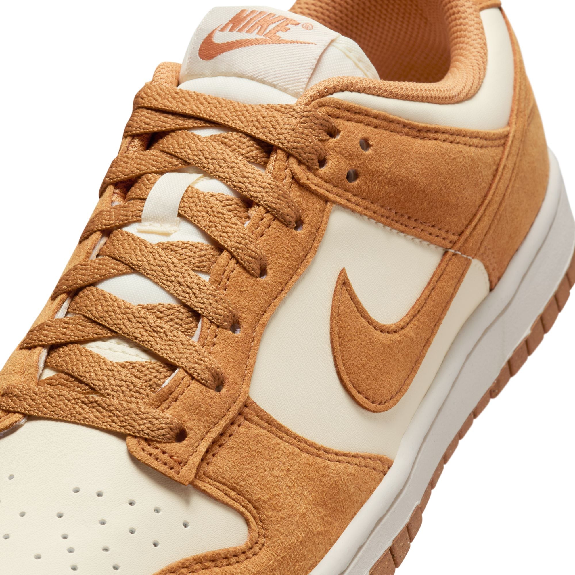 WOMEN'S NIKE DUNK LOW NEXT NATURE (FLAX SUEDE)