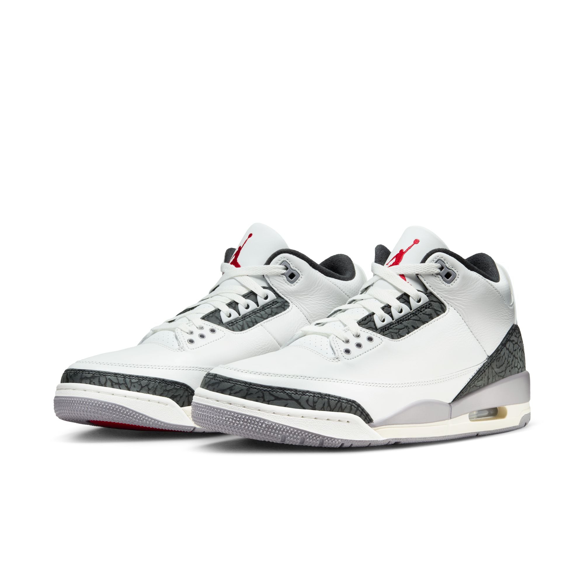 MENS AIR JORDAN 3 RETRO (CEMENT GREY)