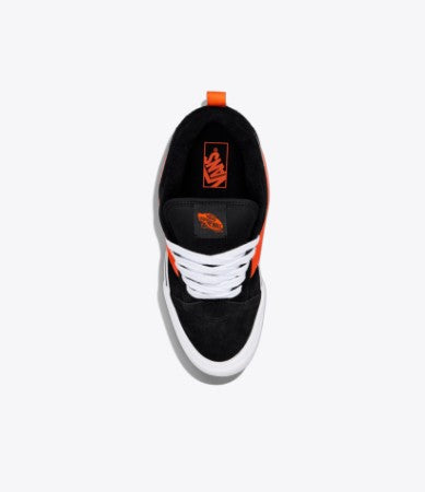 MENS KNU SKOOL POP SIDESTRIPE (BLACK/ORANGE)