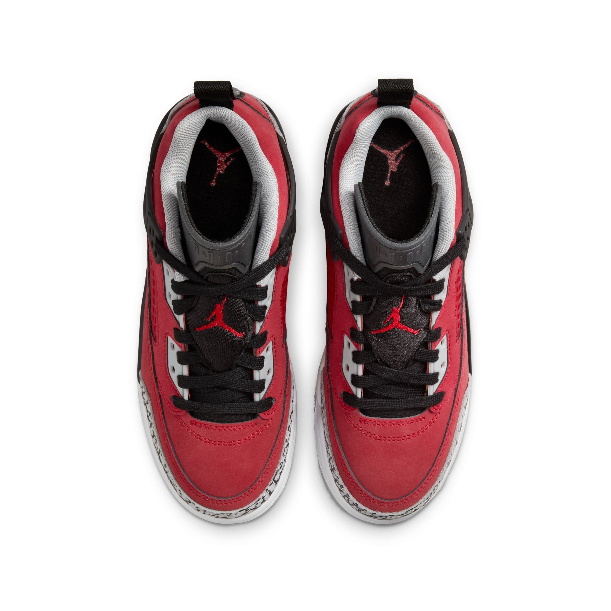 KIDS JORDAN SPIZIKE LOW GS (GYM RED/BLACK/WOLF GREY)