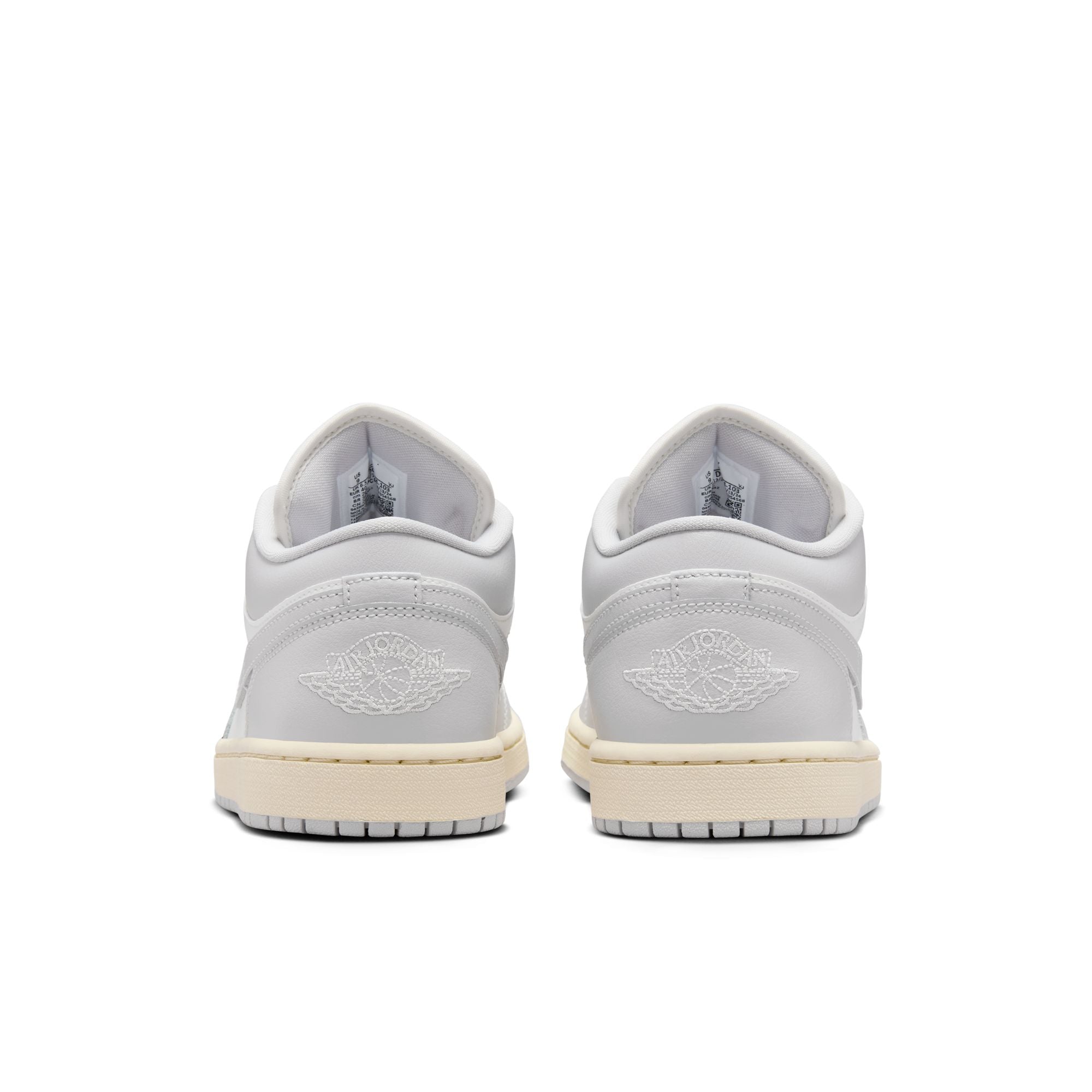 WOMENS AIR JORDAN 1 LOW (SAIL/NEUTRAL GREY)