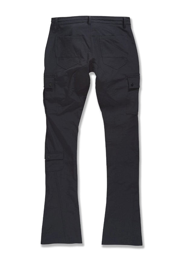 MENS JORDAN CRAIG MARTIN STACKED RODEO CARGO PANT (BLACK)