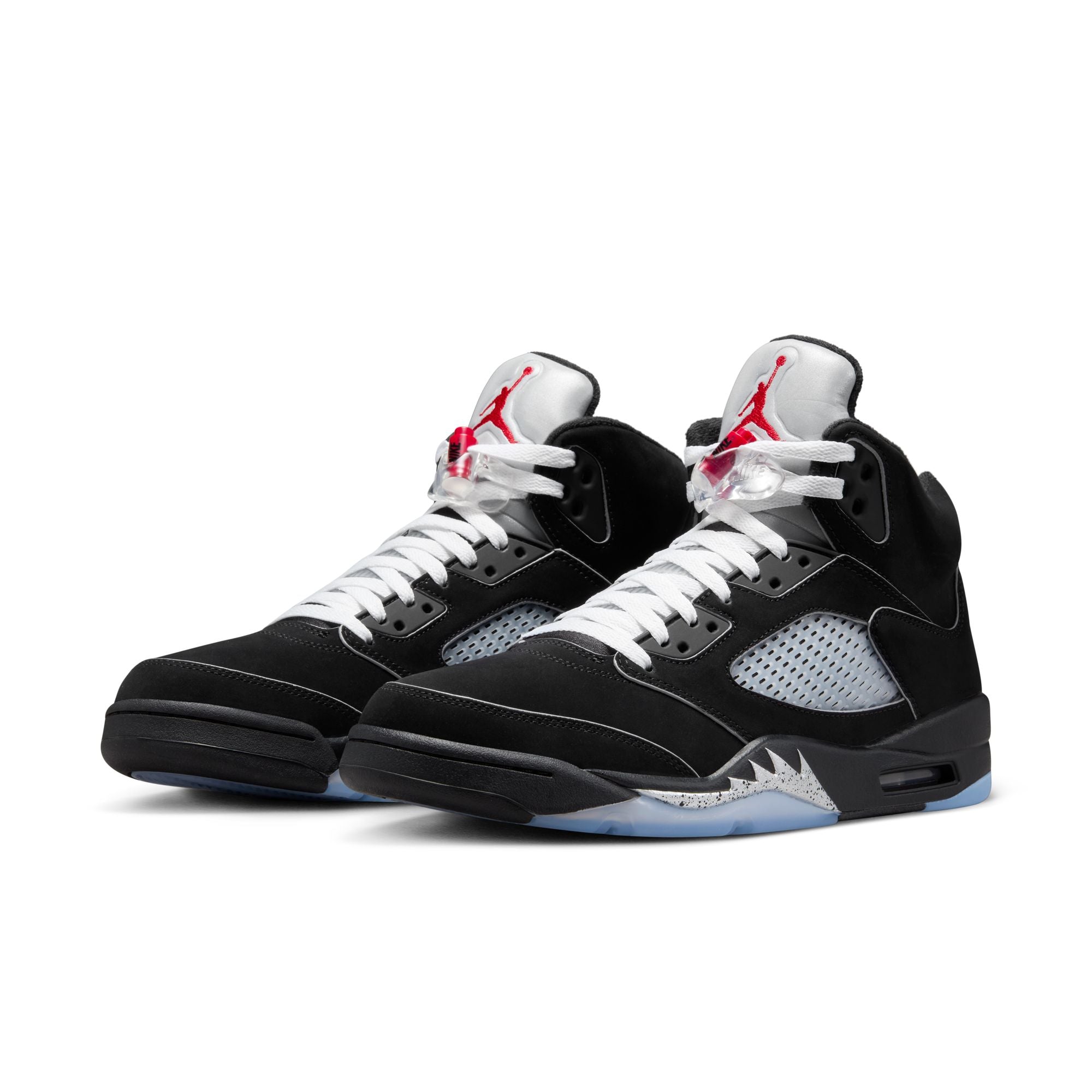 MENS AIR JORDAN 5 RETRO OG (BLACK METALLIC REIMAGINED)