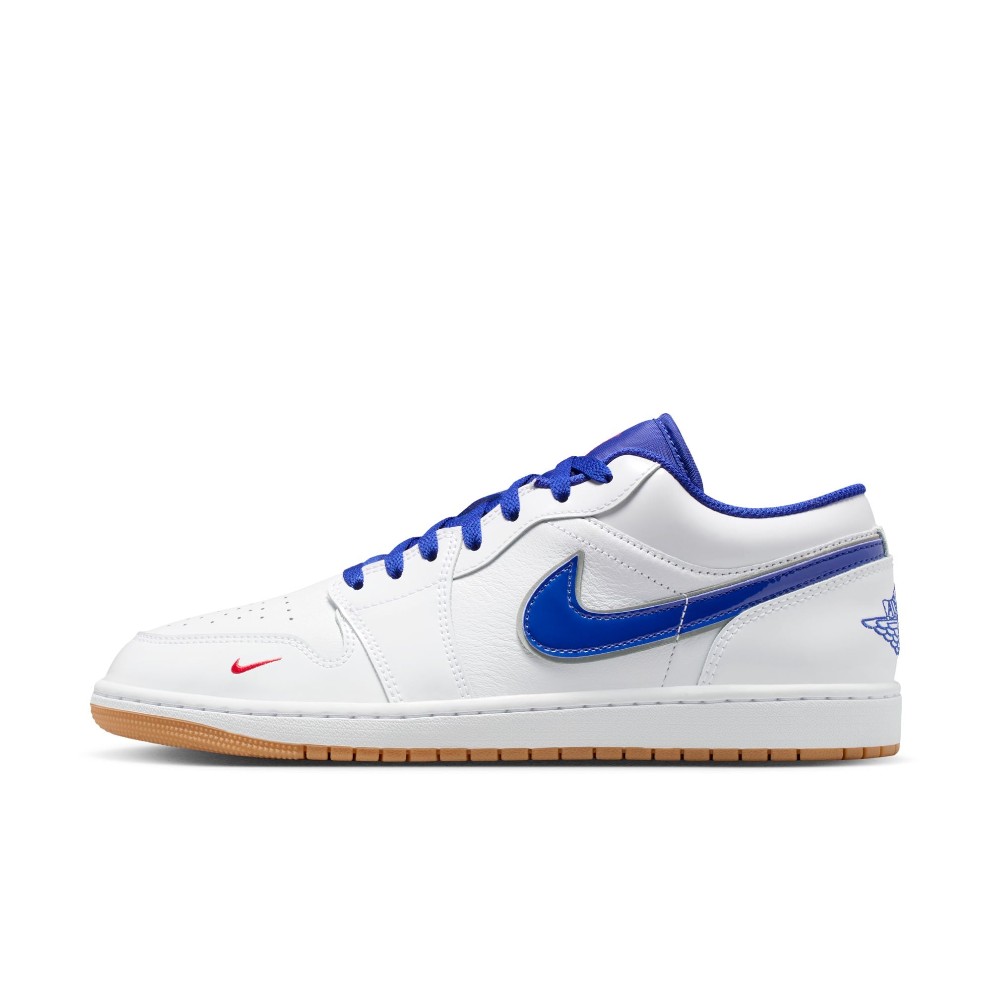 MENS AIR JORDAN 1 MID LOW (DODGERS)